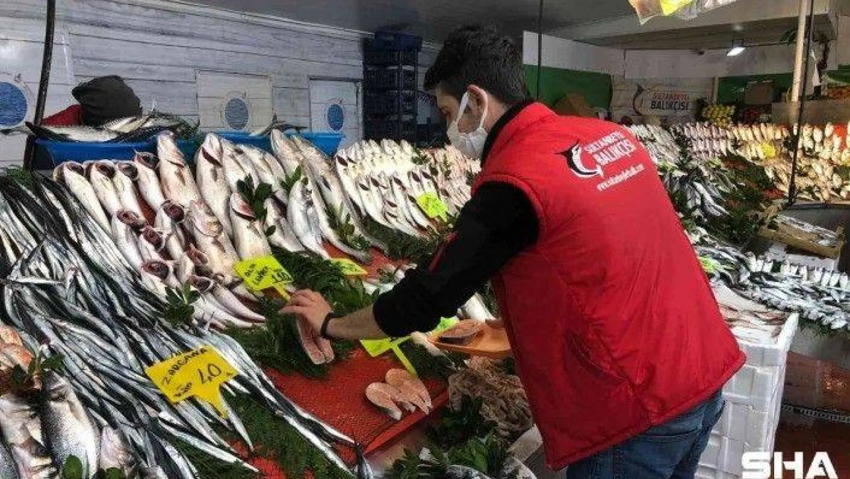 İstanbul'da etkili olan sis balık tezgahlarını vurdu