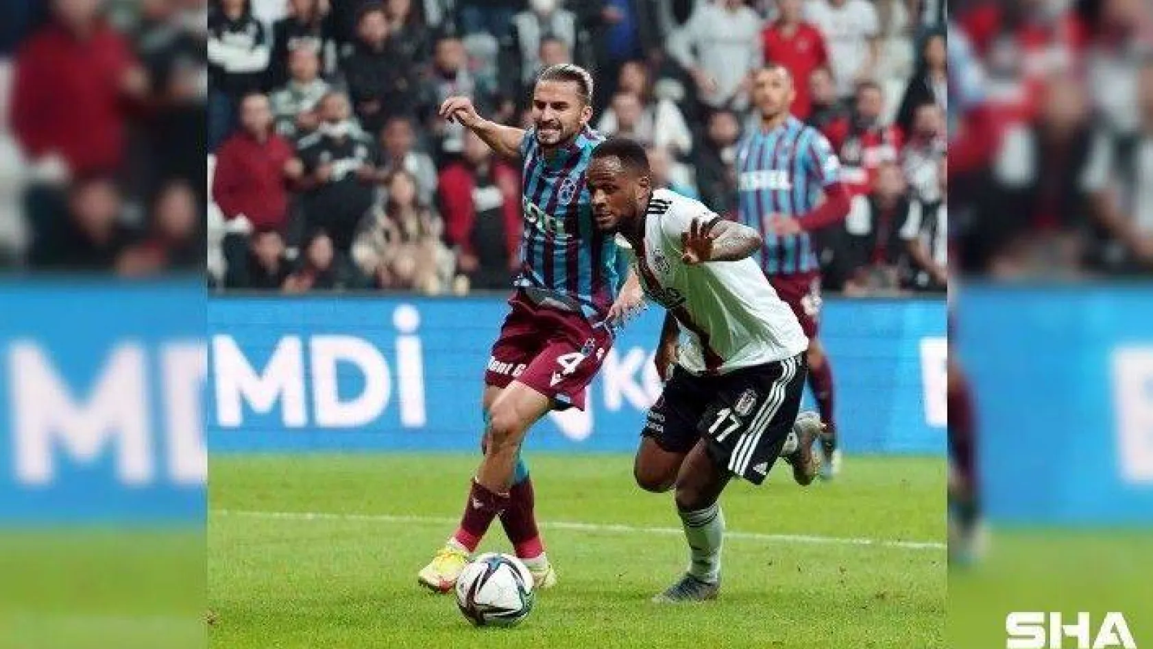 Spor Toto Süper Lig: Beşiktaş: 1 - Trabzonspor: 2 (Maç sonucu)