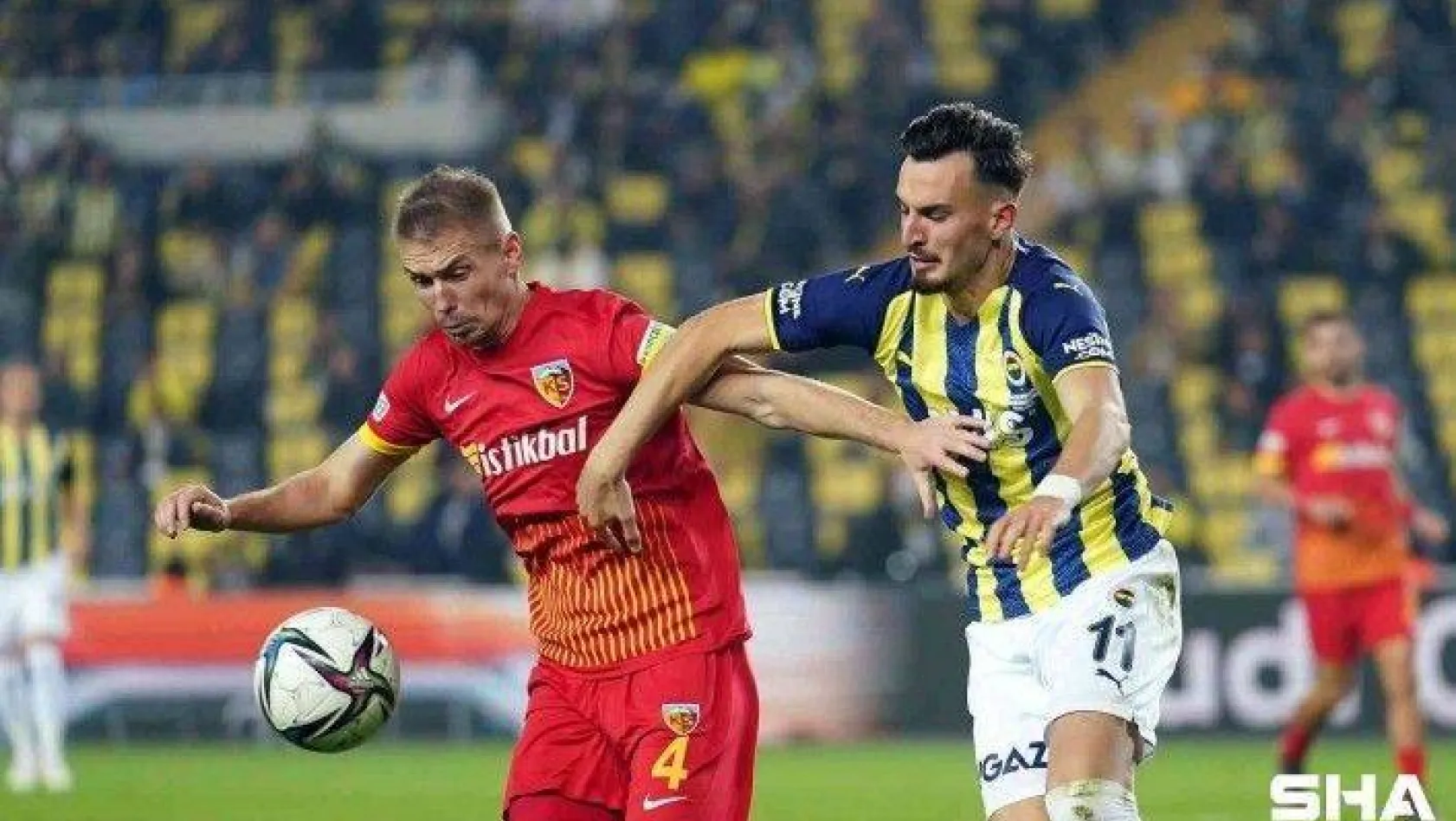 Spor Toto Süper Lig: Fenerbahçe: 2 - Kayserispor: 2 (Maç sonucu)