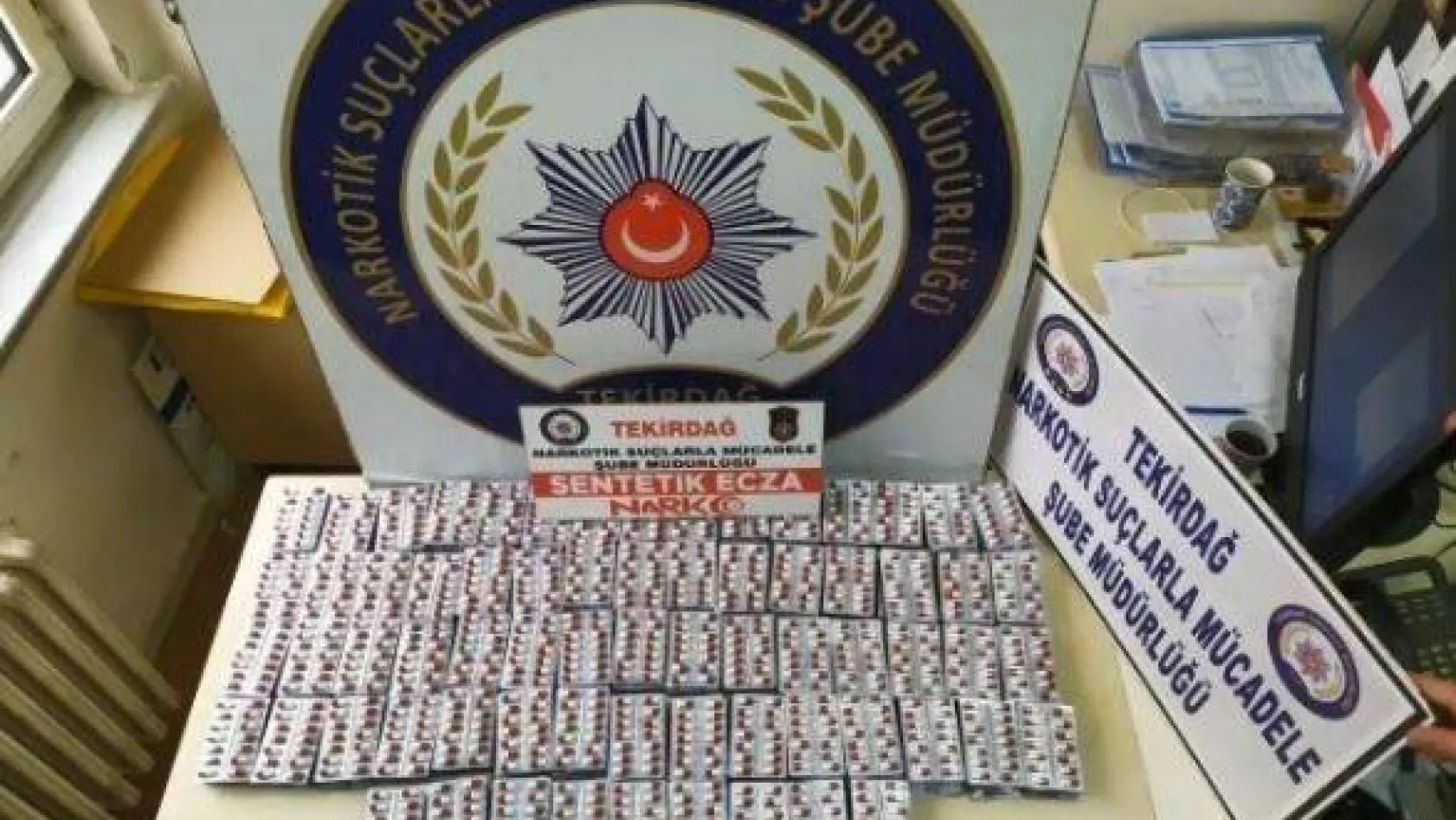Tekirdağ'da 4 bin uyuşturucu hap ele geçirildi: 1 kişi tutuklandı