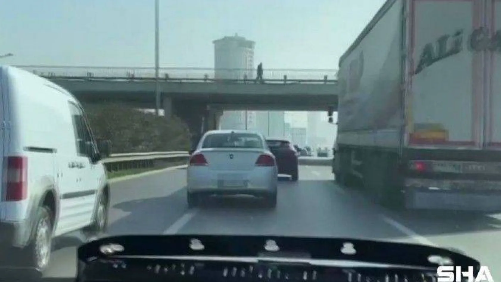 Trafikte makas atan sürücüye ceza yağdı