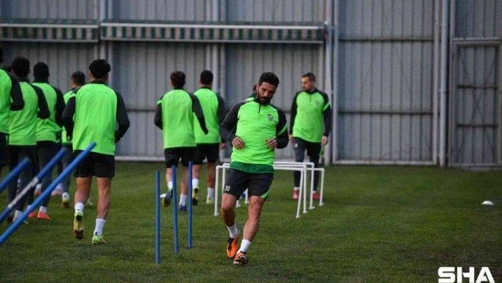 Bursaspor'da Gaziantep FK maçı hazırlıkları devam ediyor