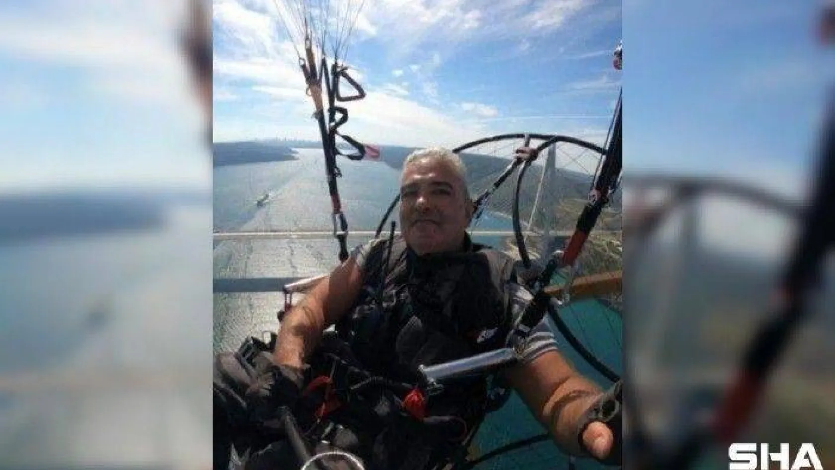 Büyükçekmece'de denizde tekneye çakılan paramotorun pilotu hayatını kaybetti
