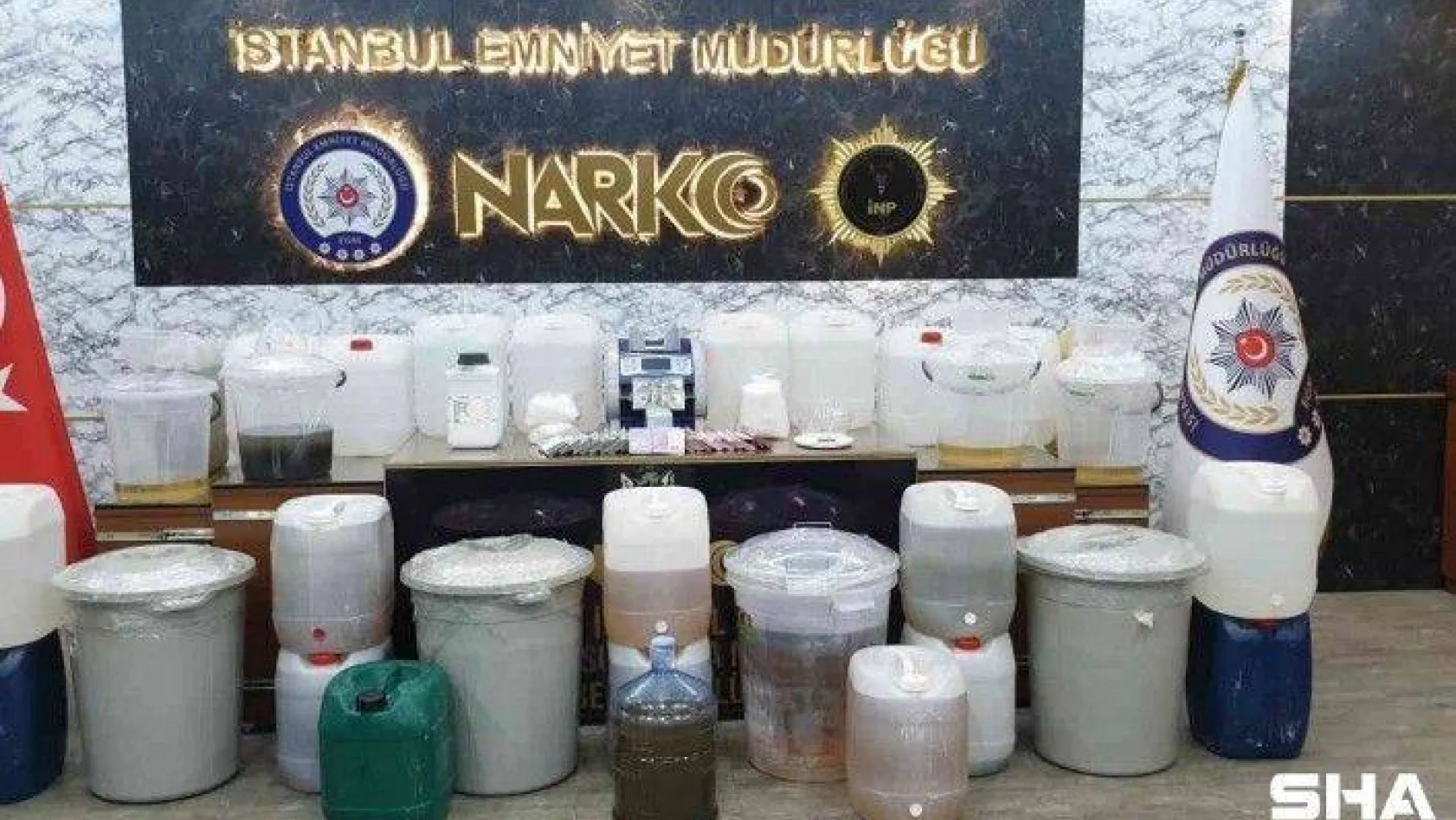 İstanbul'da uyuşturucu operasyonu: Yarım tonun üzerinde metamfetamin ele geçirildi