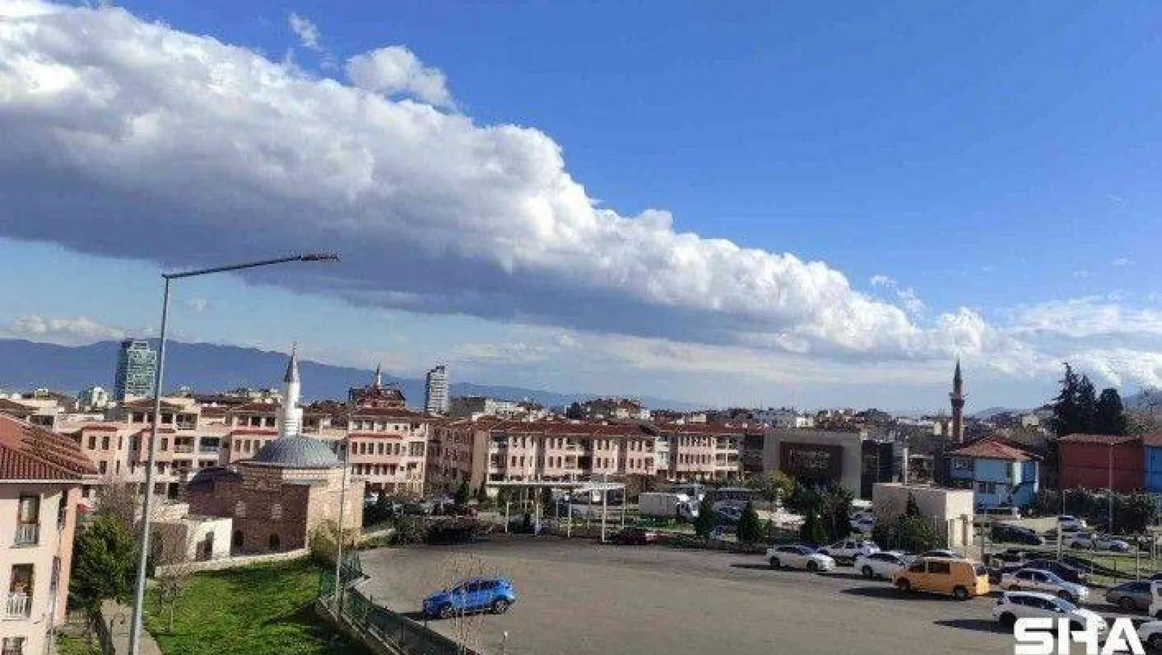 Lodos sonrası Bursa'da bulut şöleni