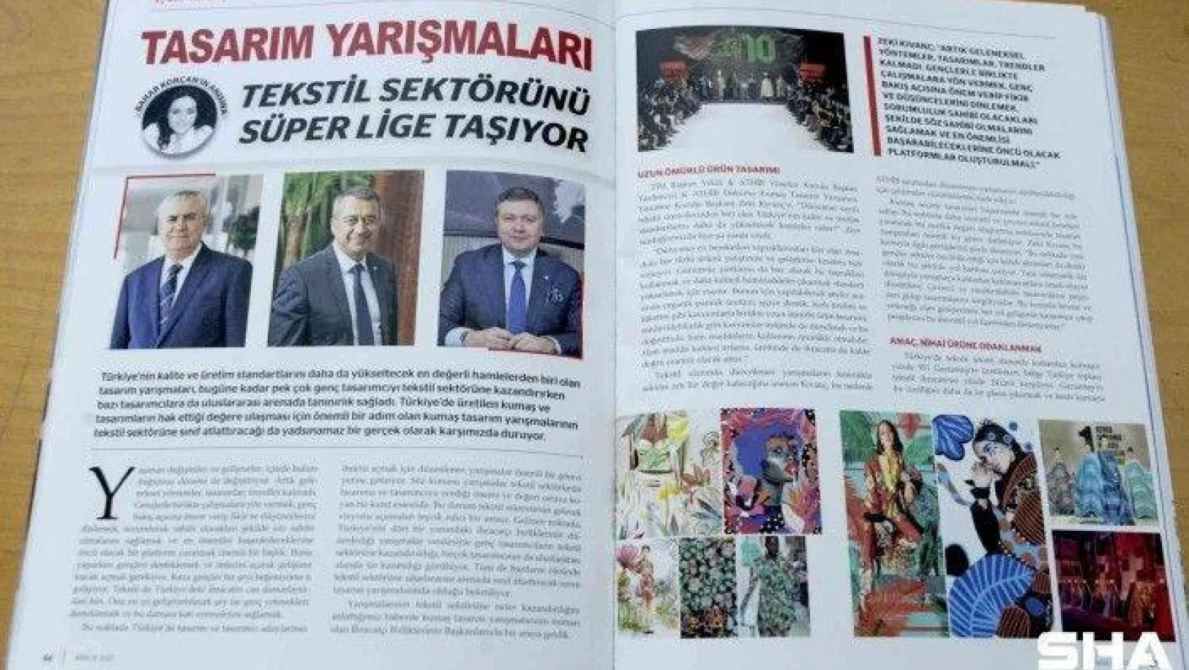 Türkiye'de İş Dünyası dergisinden Bahar Korçan'a özel sayfa