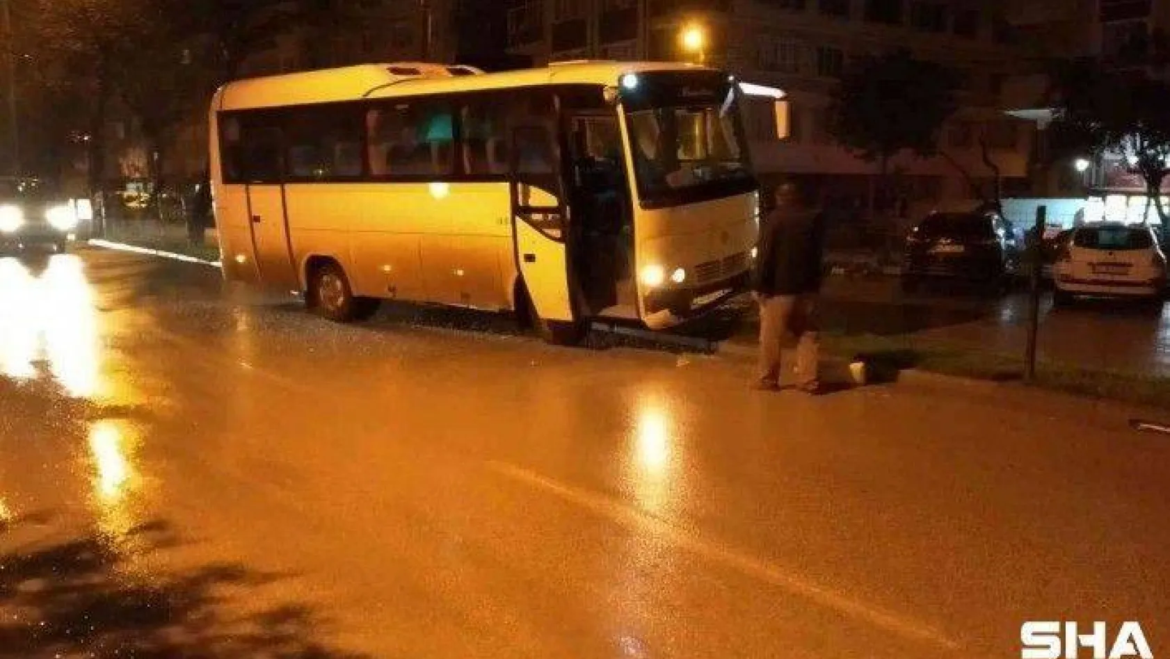 Bursa'da servis kazası