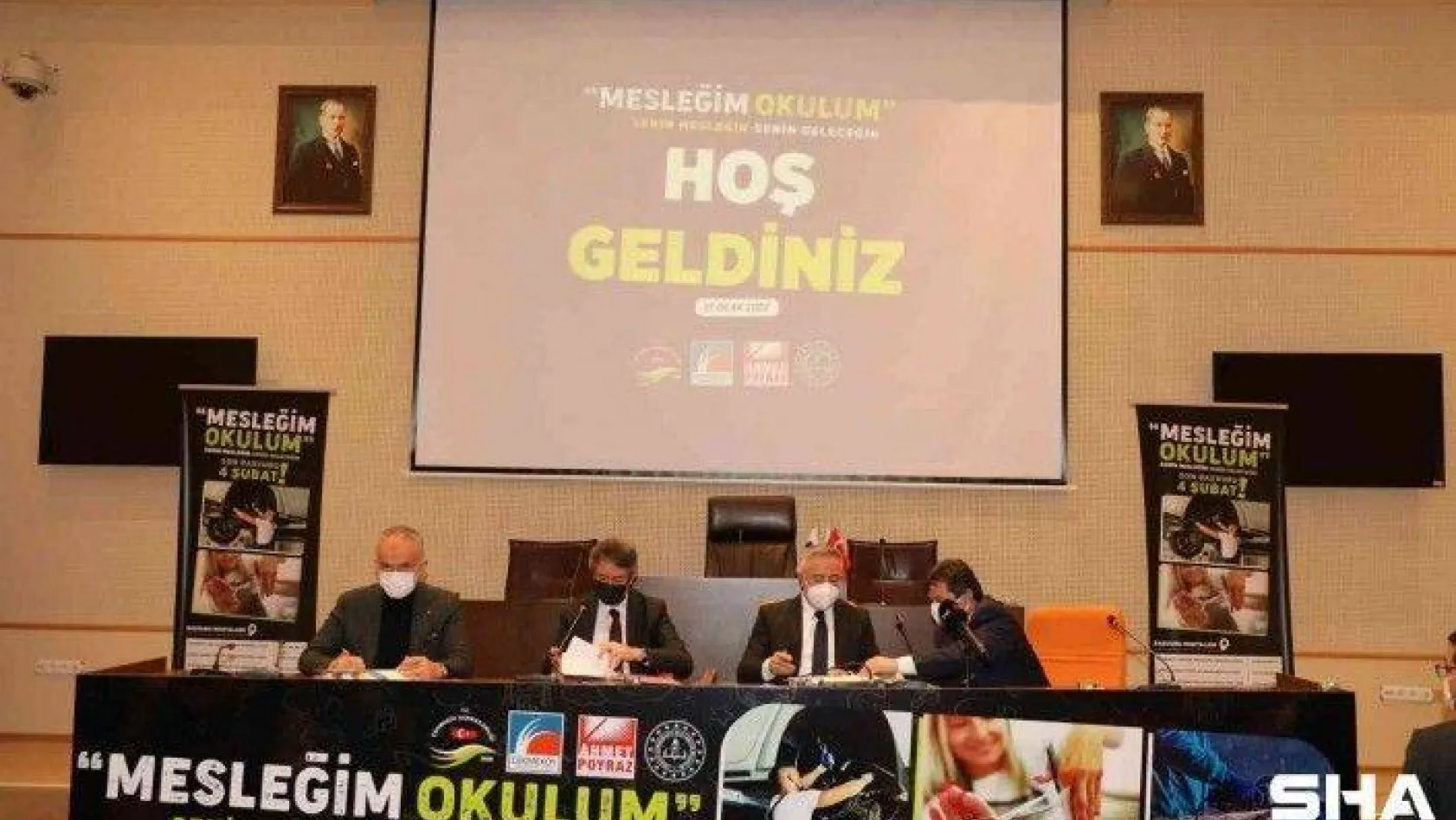 Çekmeköy'de 'Mesleğim Okulum Projesi' için imzalar atıldı