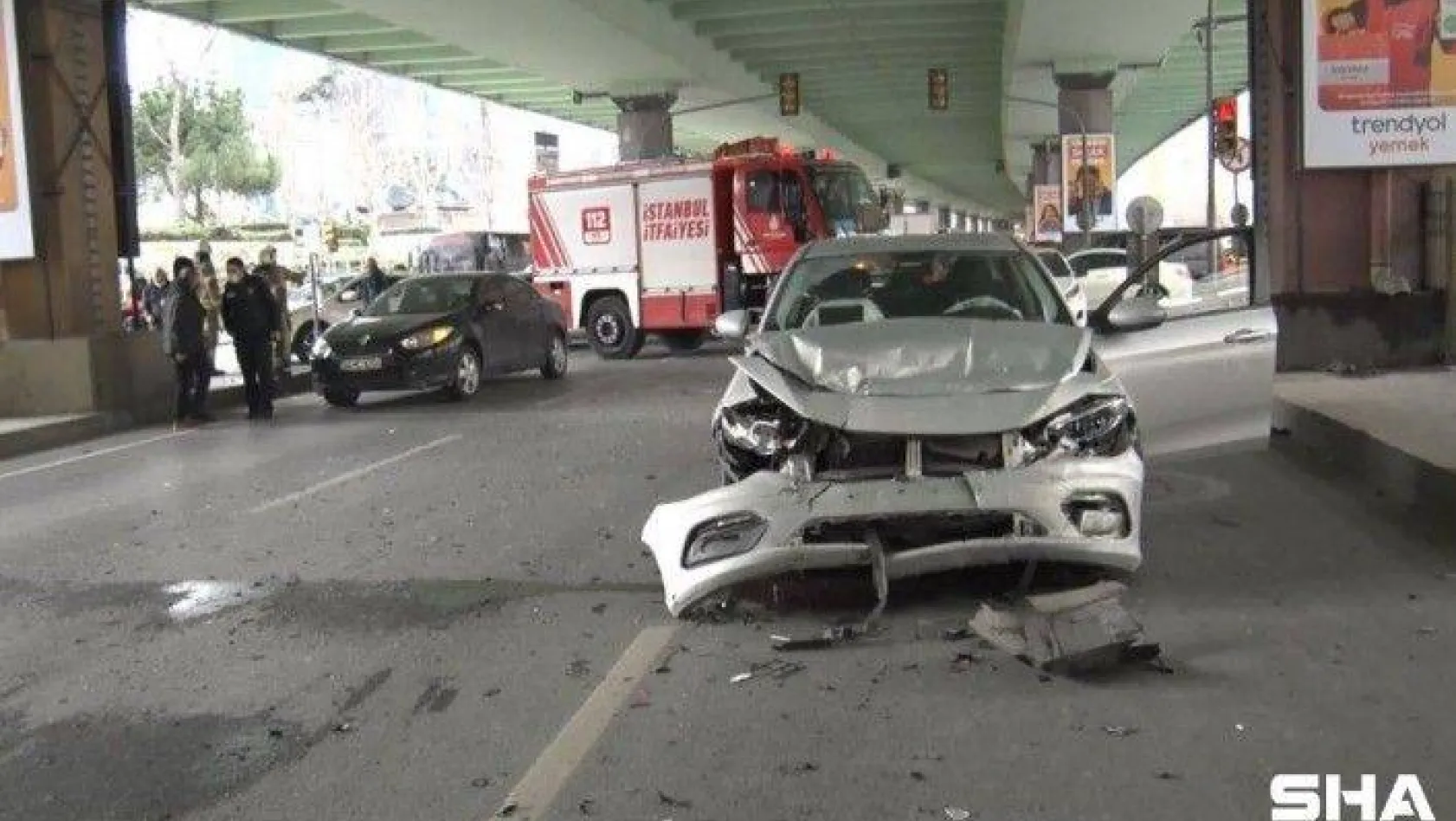 Kırmızı ışık ihlali yapan sürücü kazaya neden oldu: 1 yaralı