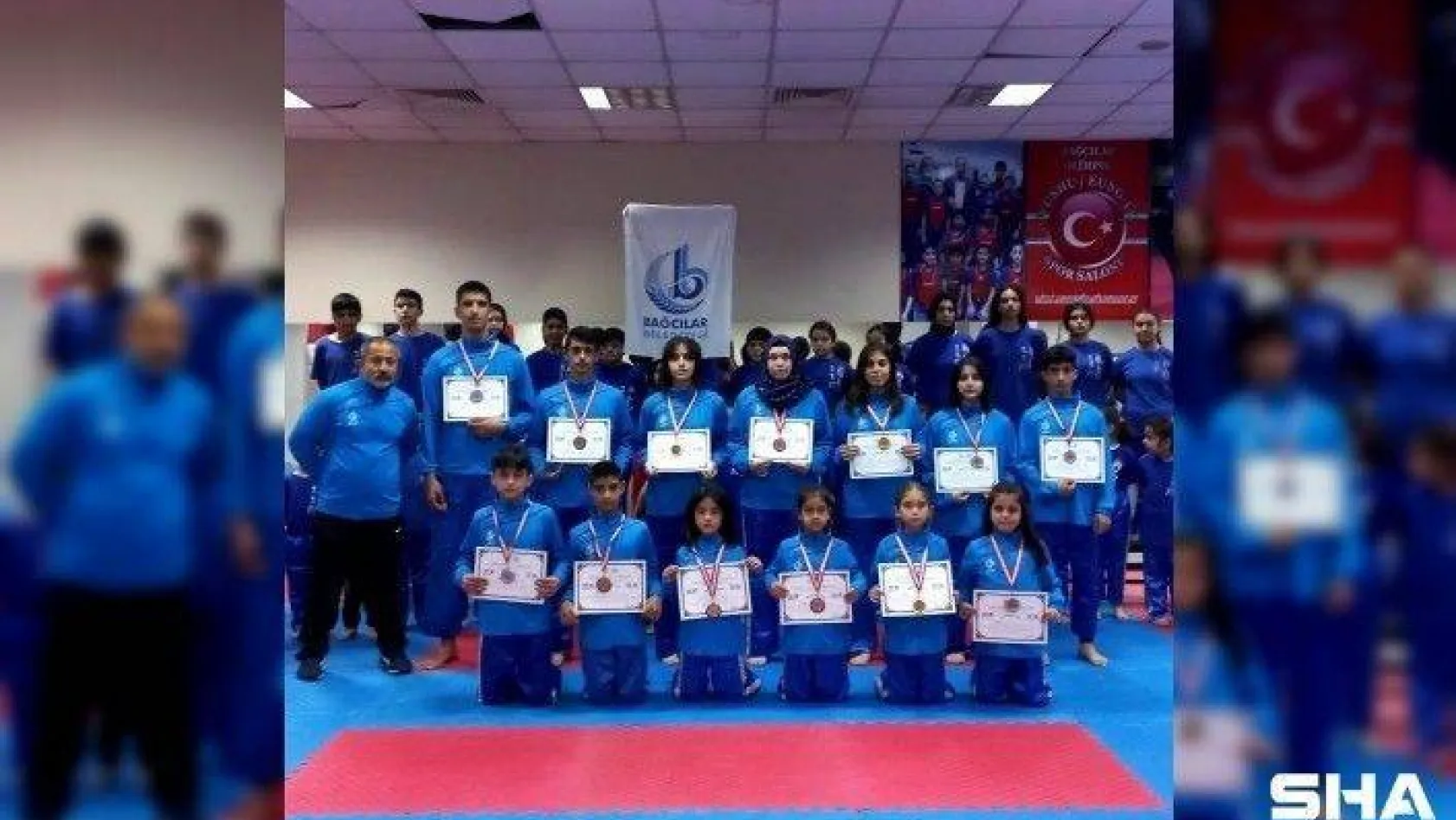 Bağcılarlı Kungfucular Türkiye Şampiyonası'ndan 13 madalyayla döndü