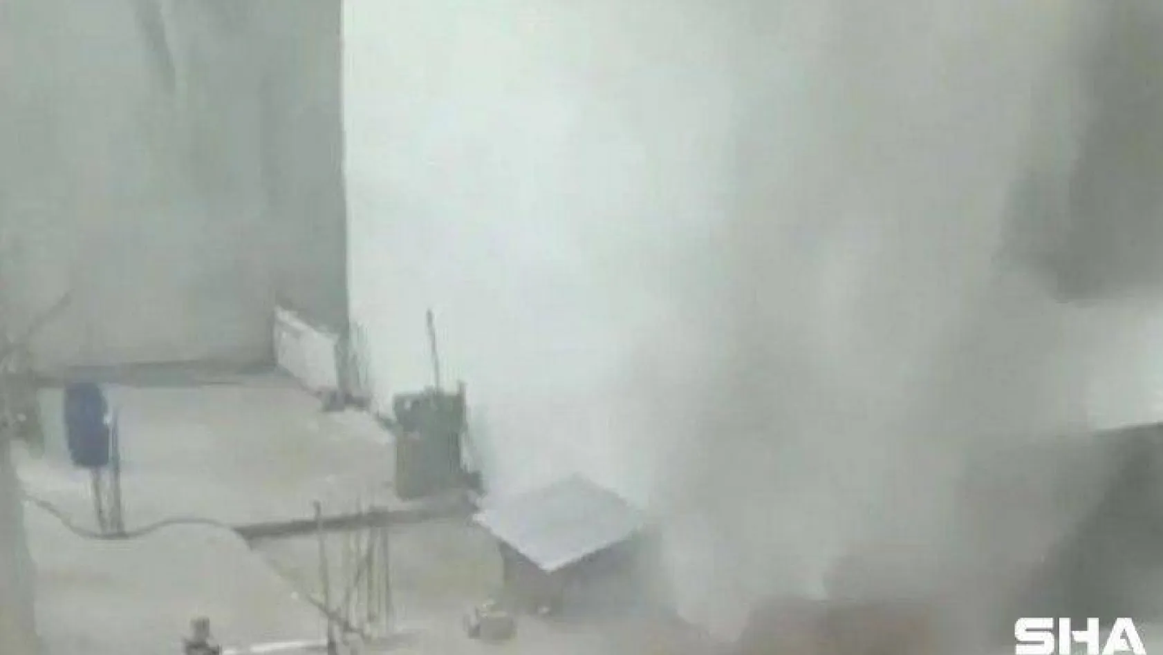 Bursa'daki bir işyerinde korkutan yangın