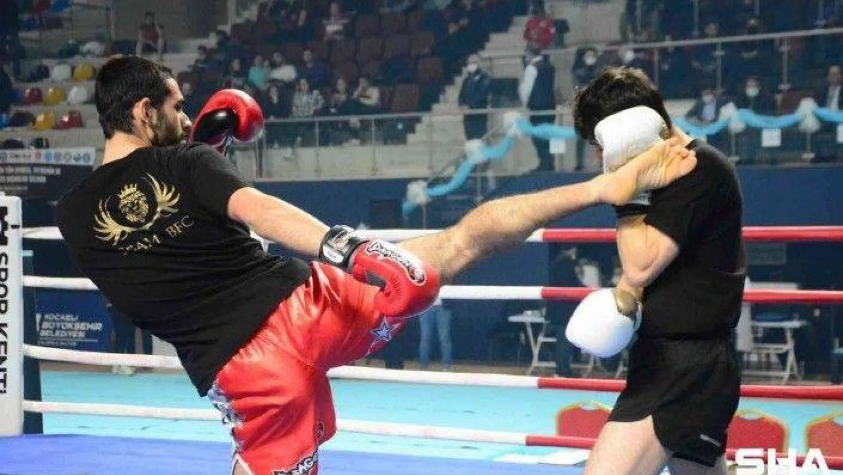 Büyükler Profesyonel Kick Boks Türkiye Şampiyonası Kocaeli'de başladı