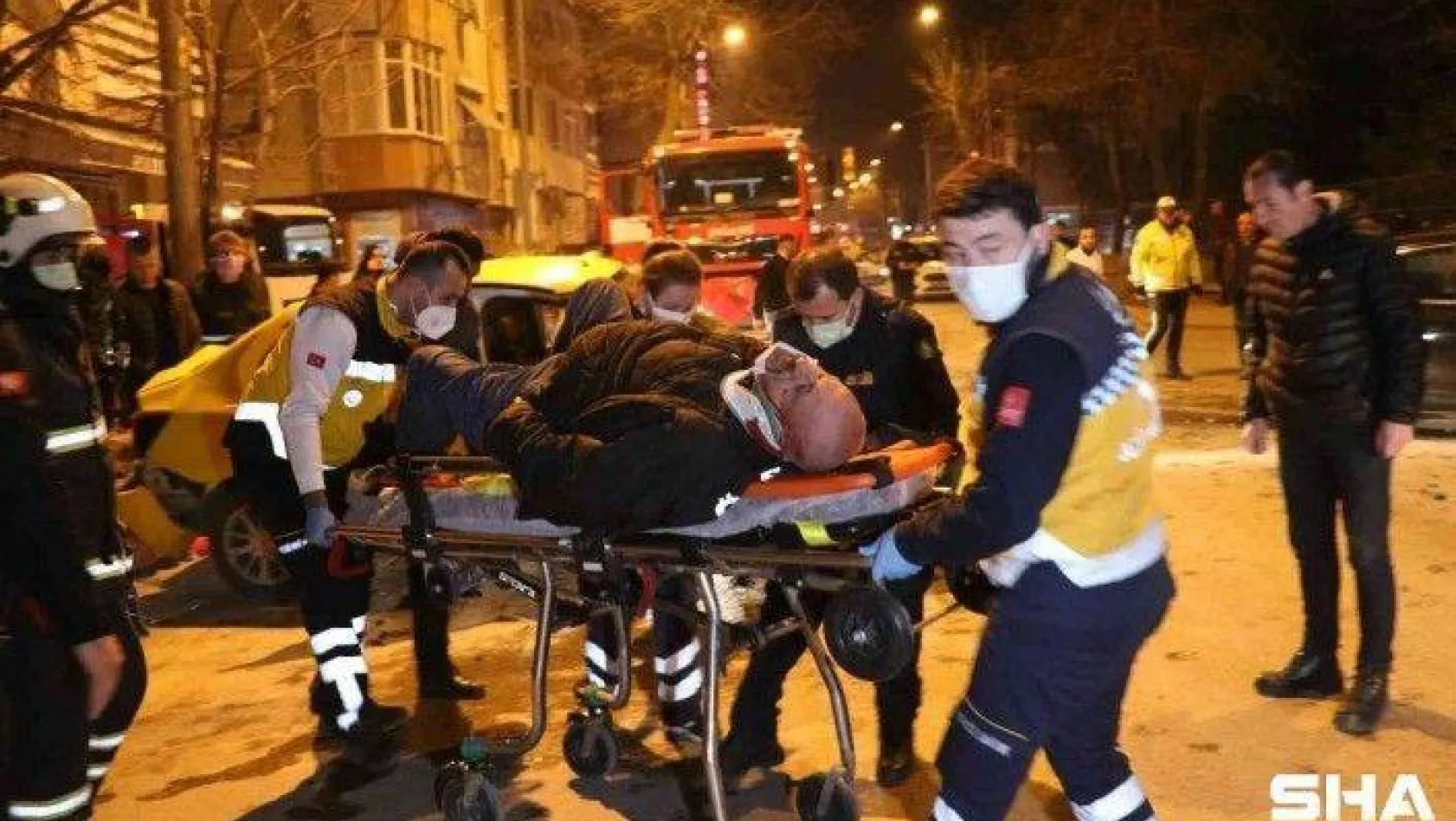 Edirne'de yaşanan kazada ortalık savaş alanına döndü