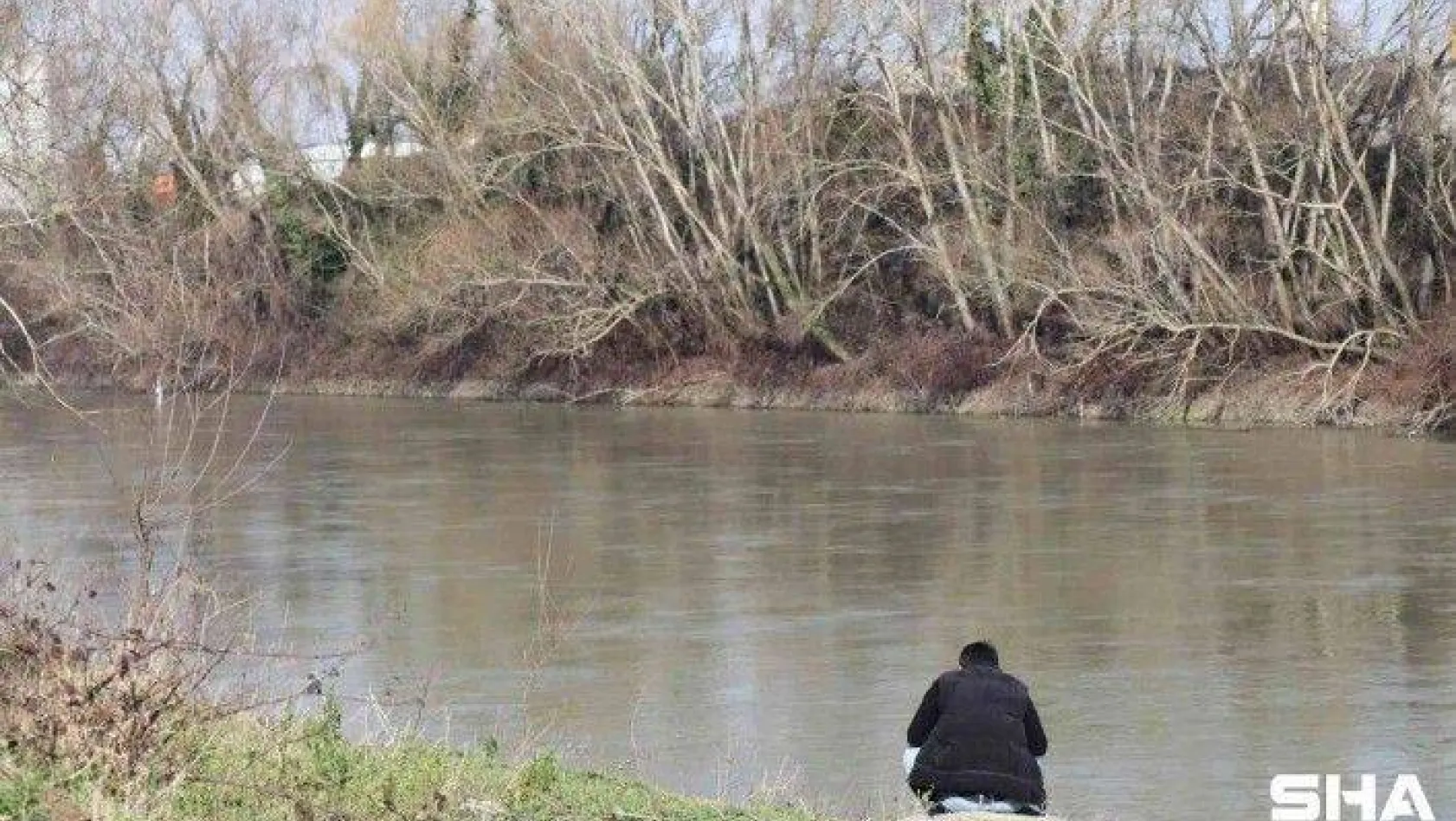 Girdiği nehirden çıkamamıştı yeni görüntü ortaya çıktı