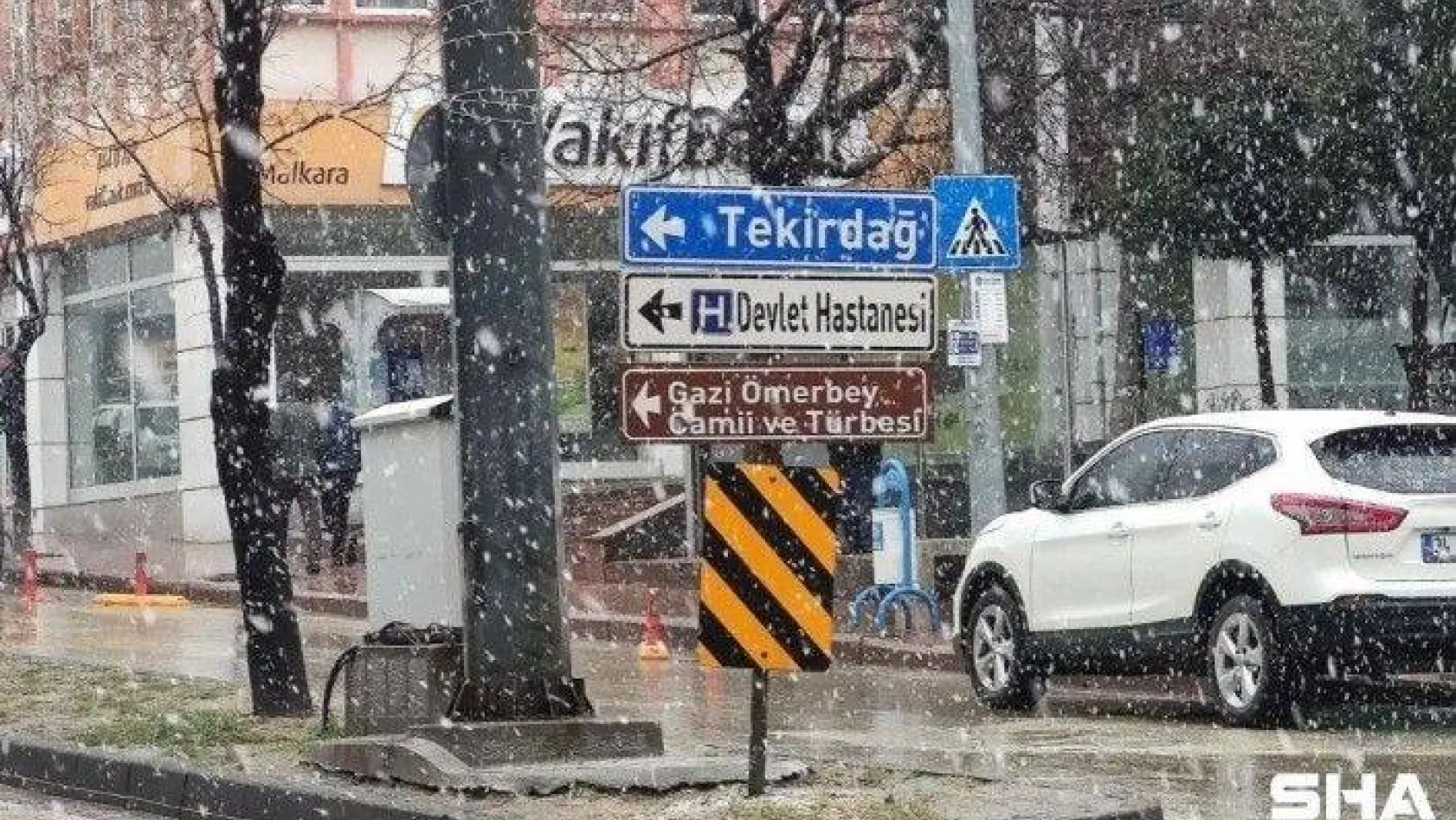 Kar, İstanbul sınırına dayandı