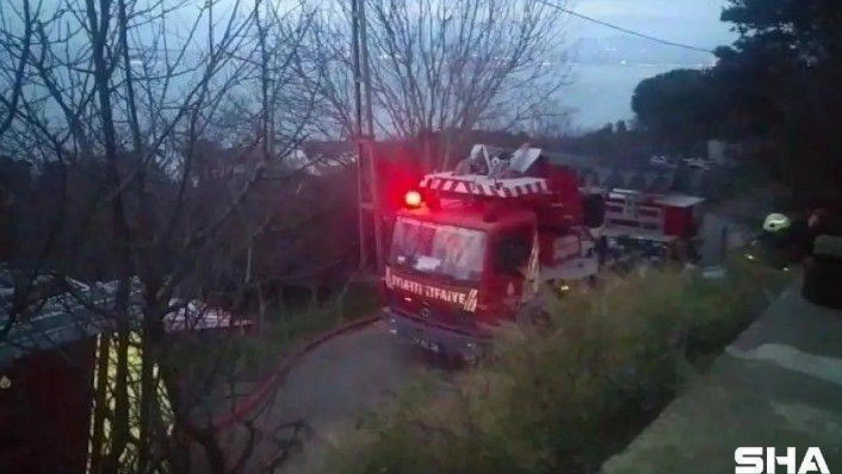 Kınalıada'da yangın paniği: Maltepe ve Burgazada'dan ekipler sevk edildi