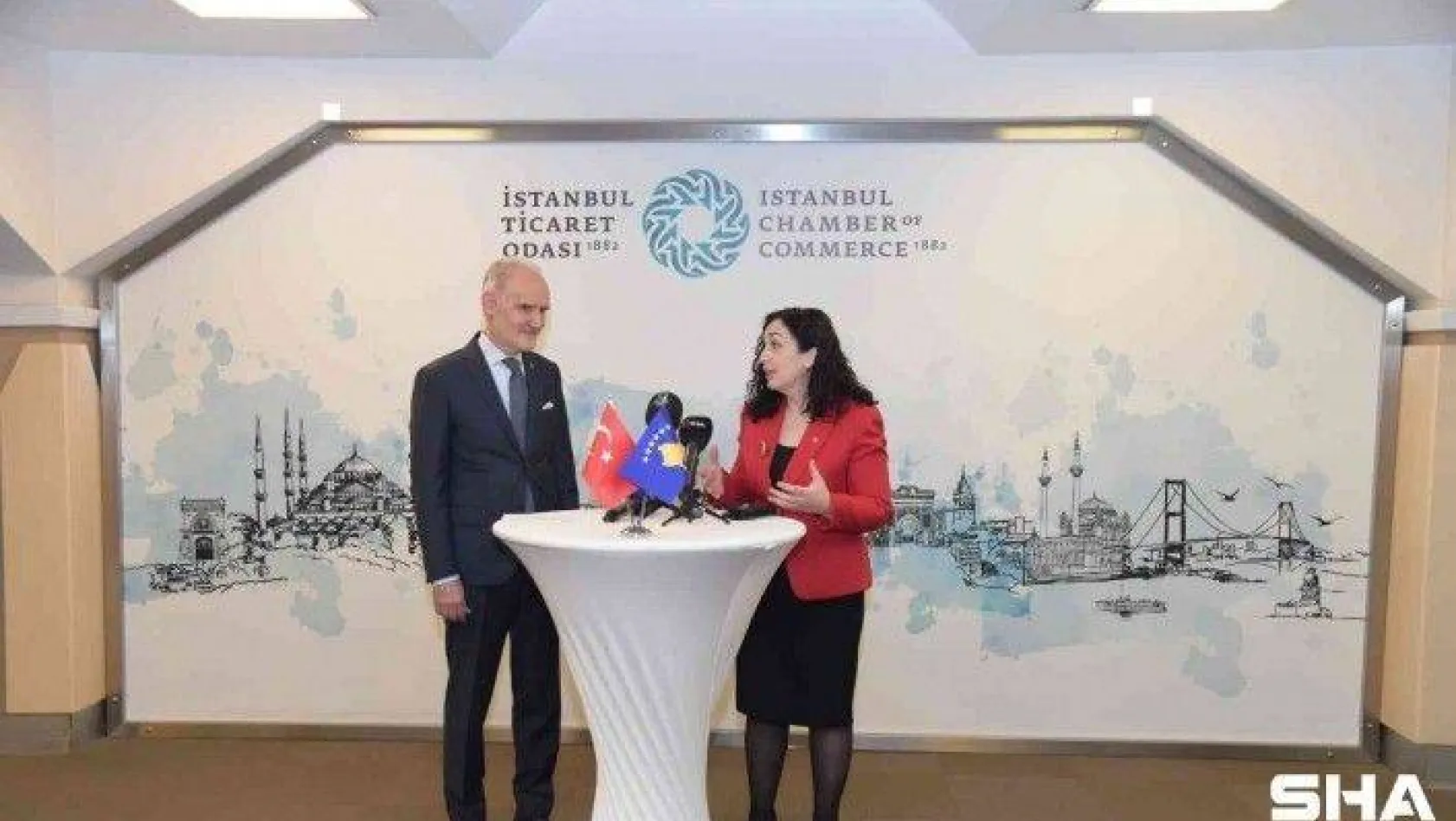 Kosova Cumhurbaşkanı Vjosa Osmanı Sadriu, İTO'yu ziyaret etti