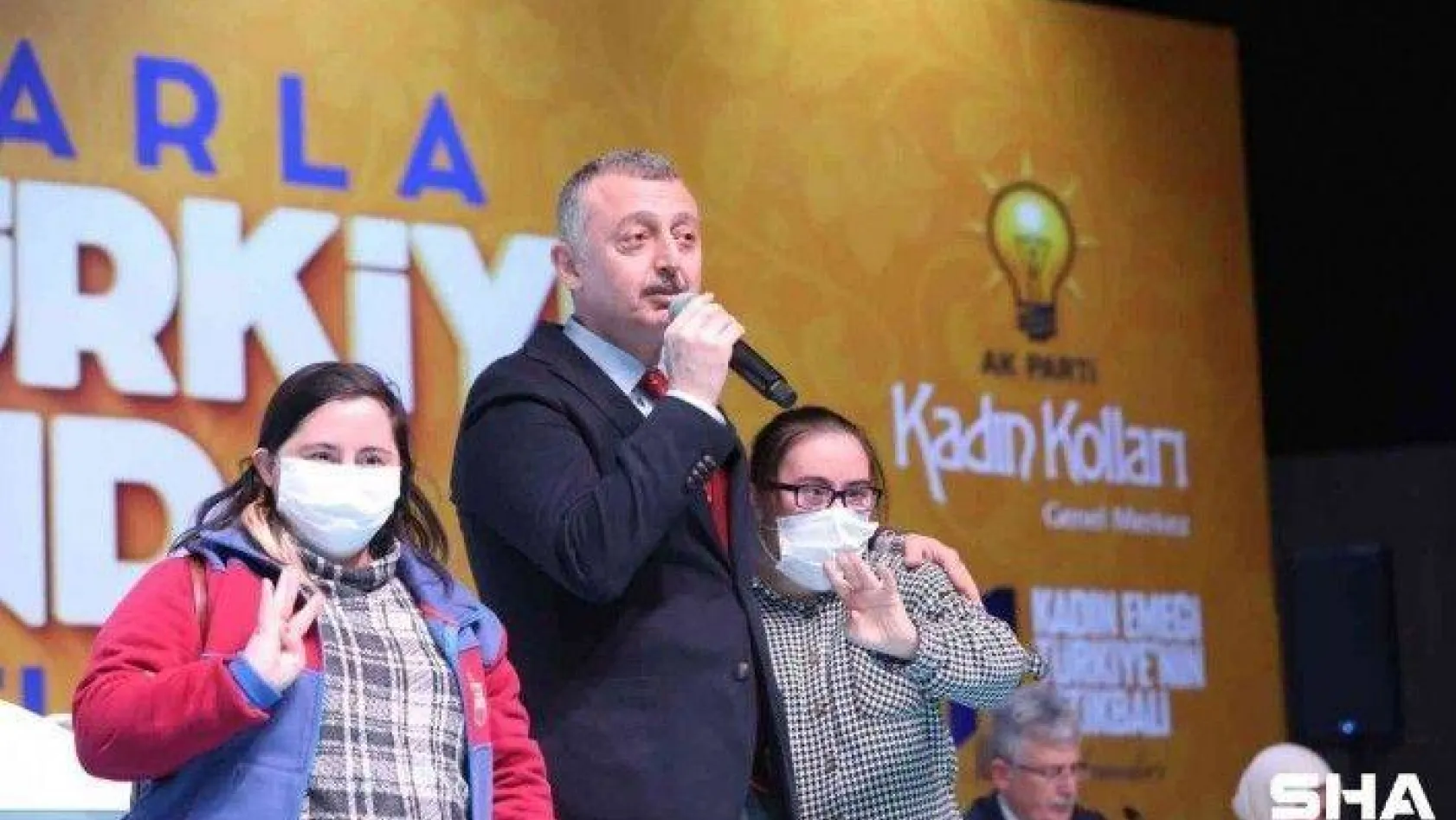 Özel çocuklardan Cumhurbaşkanı Erdoğan'a sevgi seli