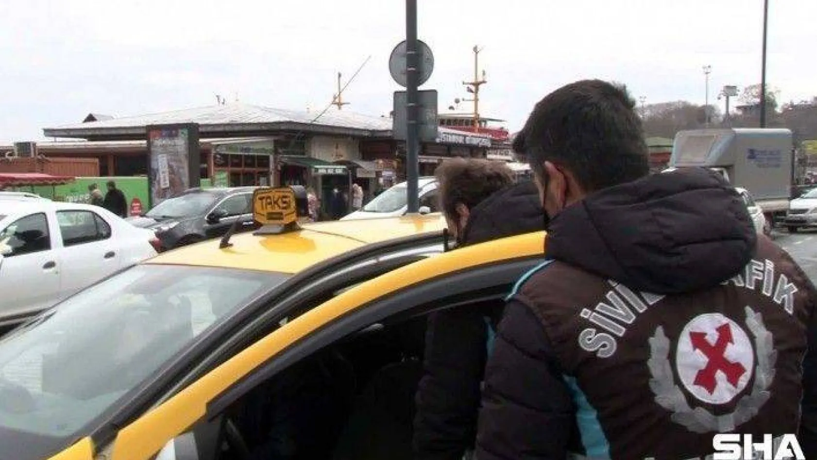 Taksicinin 250 liralık taksimetre oyununu polis bozdu