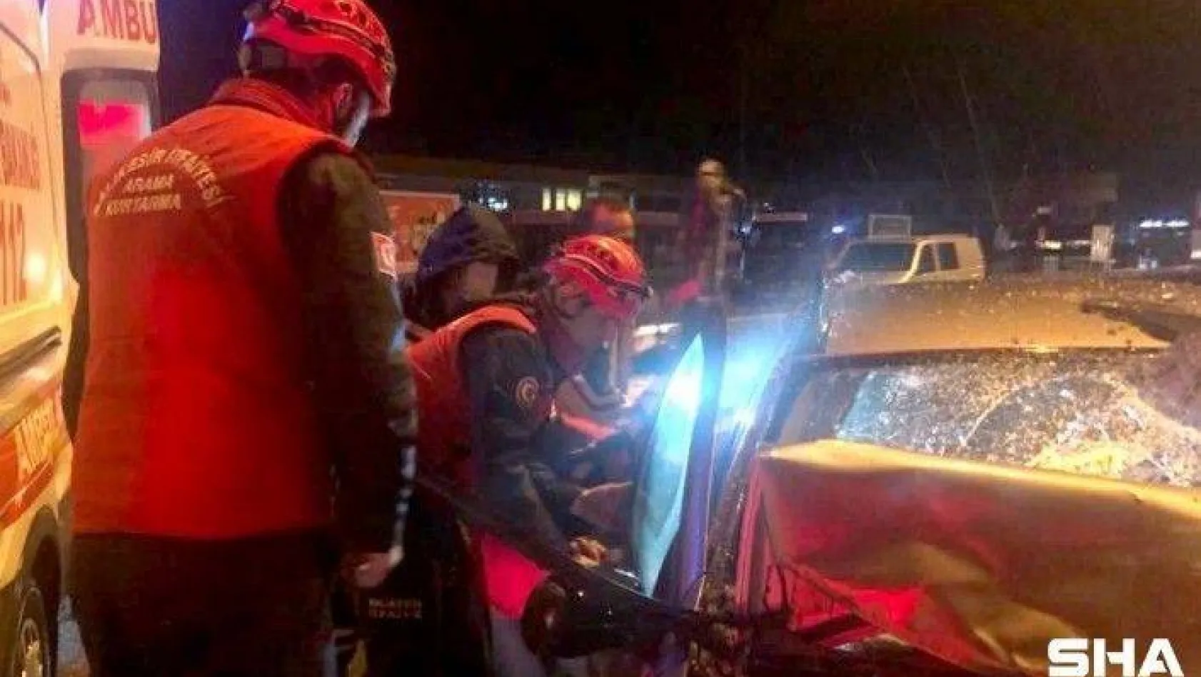 Edremit'te spor camiasını üzen kaza