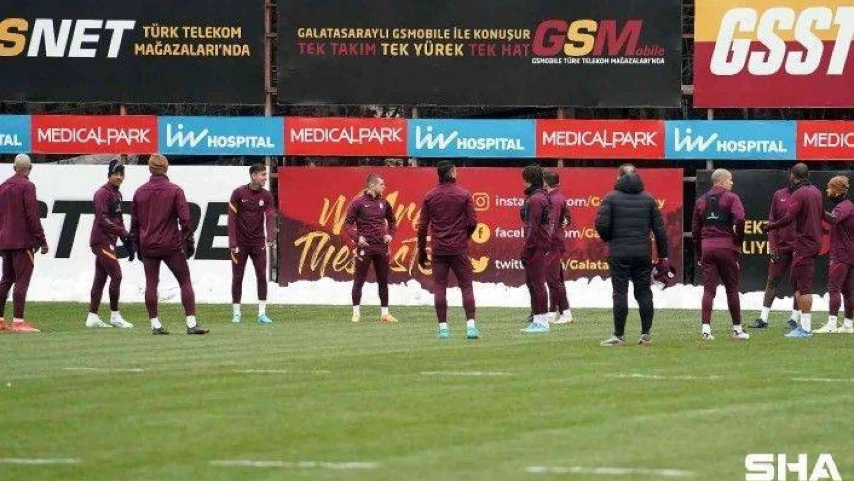 Galatasaray, Barcelona maçı hazırlıklarını tamamladı