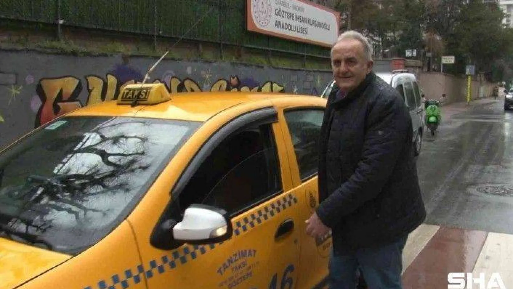 Kadıköy'de darp edilen taksi şoförü: 'Bana uçan tekme ile saldırdı'