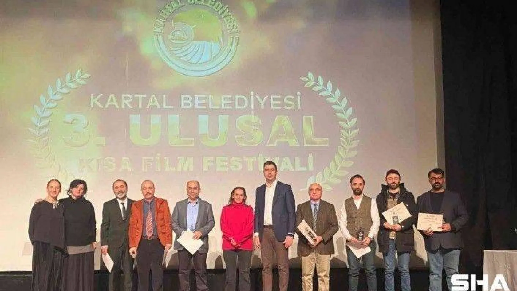 Kartal 3'üncü Ulusal Kısa Film Festivali ödül töreni gerçekleşti