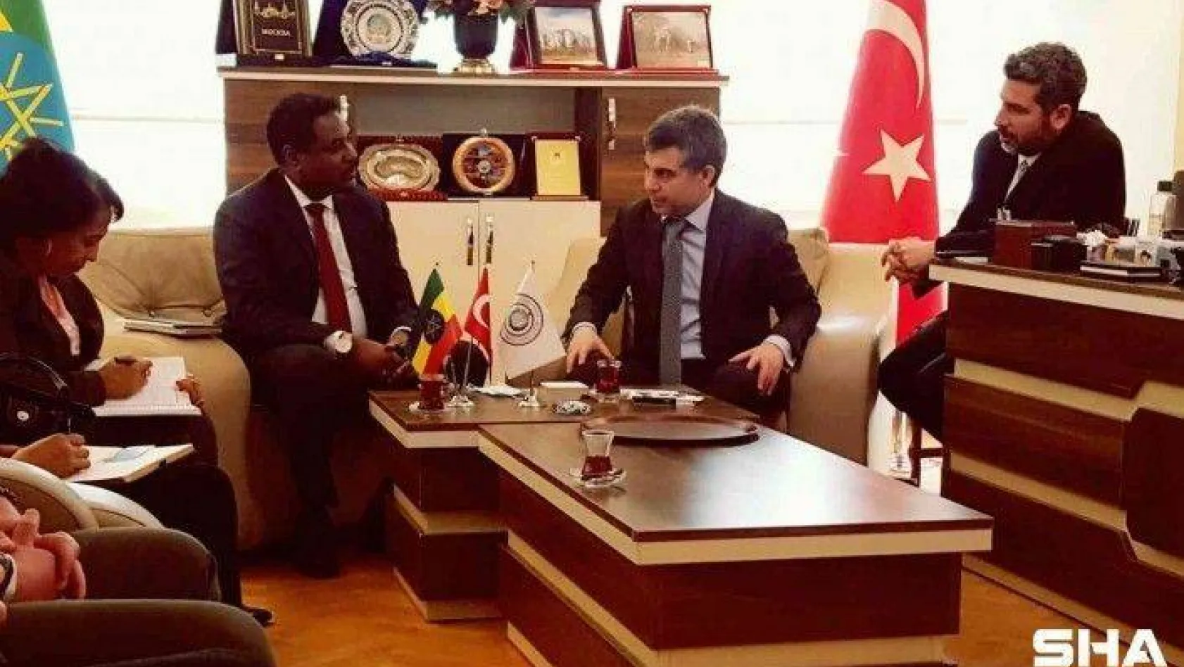 Türkiye ve Etiyopya arasındaki ticari ilişkiler konuşuldu