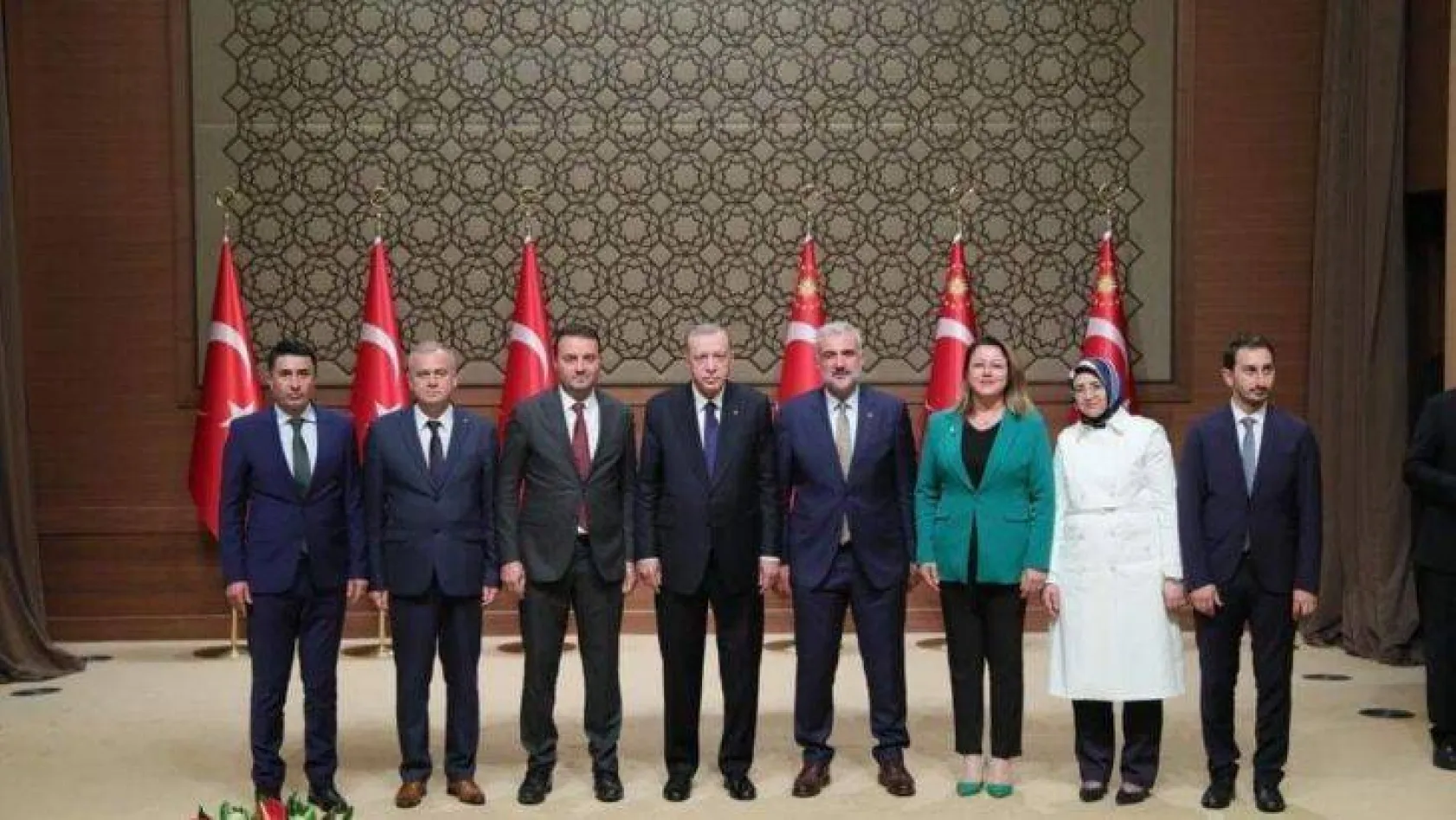 Cumhurbaşkanı Erdoğan'la görüştürler