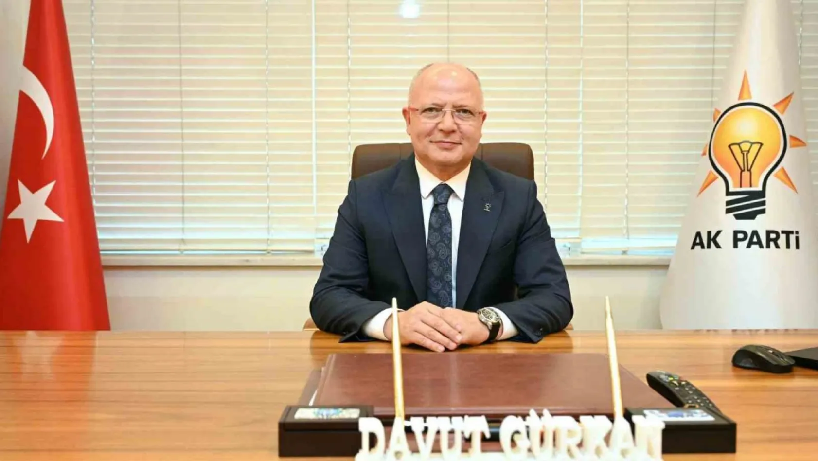 AK Parti Bursa İl Başkanı Davut Gürkan: 'Leyle-i Kadirimiz mübarek olsun'