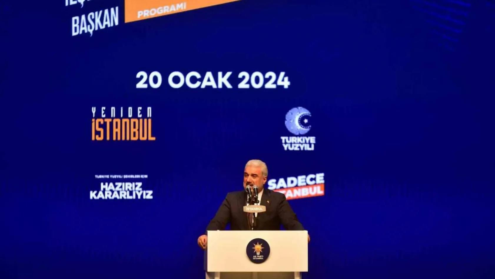 AK Parti İl Başkanı Osman Nuri Kabaktepe: 'Bizim, kalbi İstanbul'la çarpan İstanbul'da nefessiz kalan, hizmete hasret yüreklere sözümüz var'