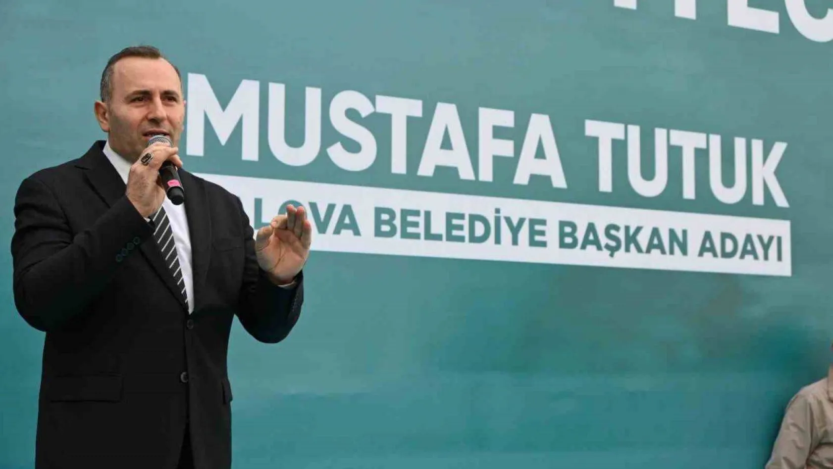 AK Parti Yalova Başkan Adayı Tutuk: 'Yalova'da iziniz var mı, harmanda yüzünüz olacak'