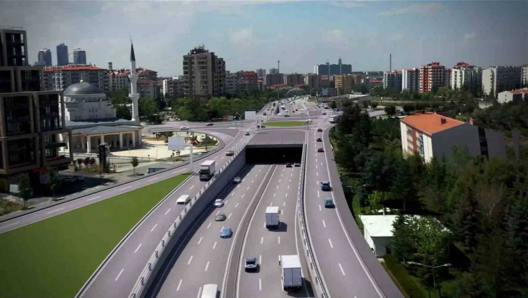 Ankara Büyükşehir Belediyesi başkentin kuzeyi ile güneyini bağlamak için harekete geçti