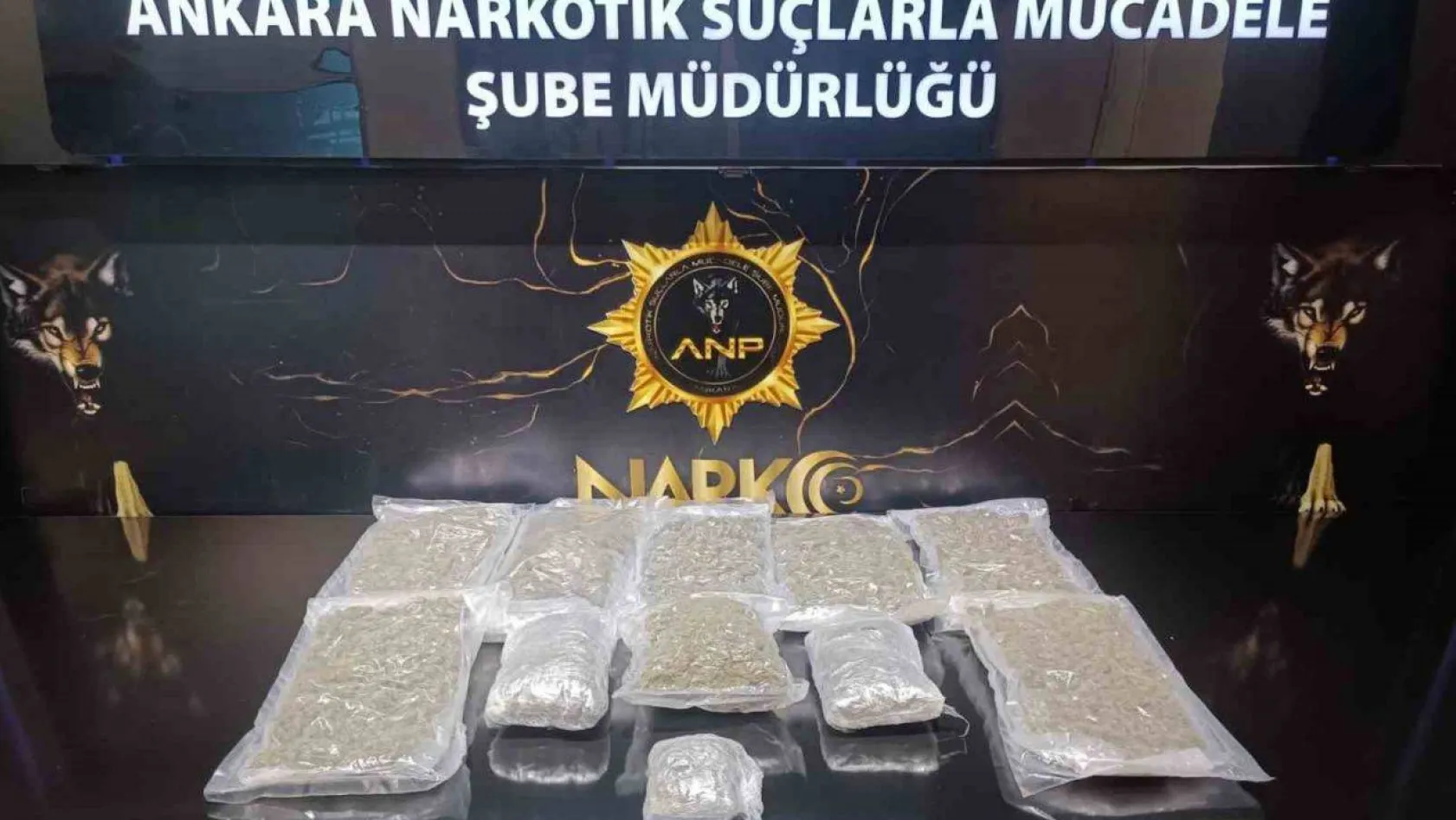 Ankara'da 'Narkogüç' operasyonlarında 5 kilo uyuşturucu ele geçirildi