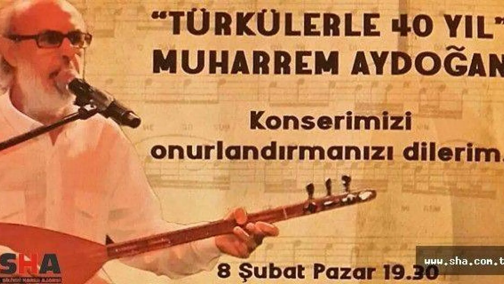 Aydoğan, 40.Sanat yılını konserle taçlandırıyor