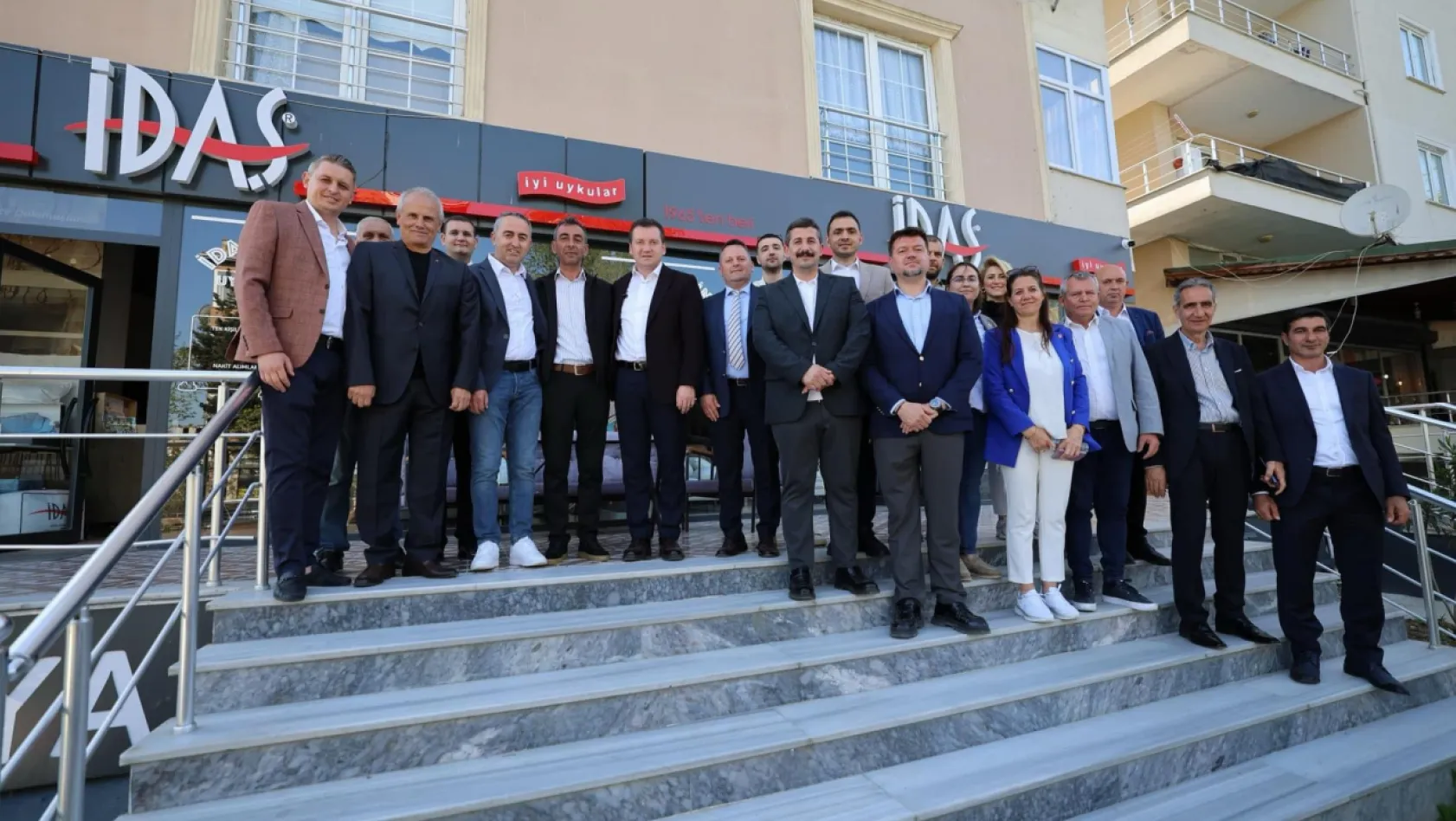 Balcıoğlu, Çanta'da Vatandaşlarla Bayramlaştı