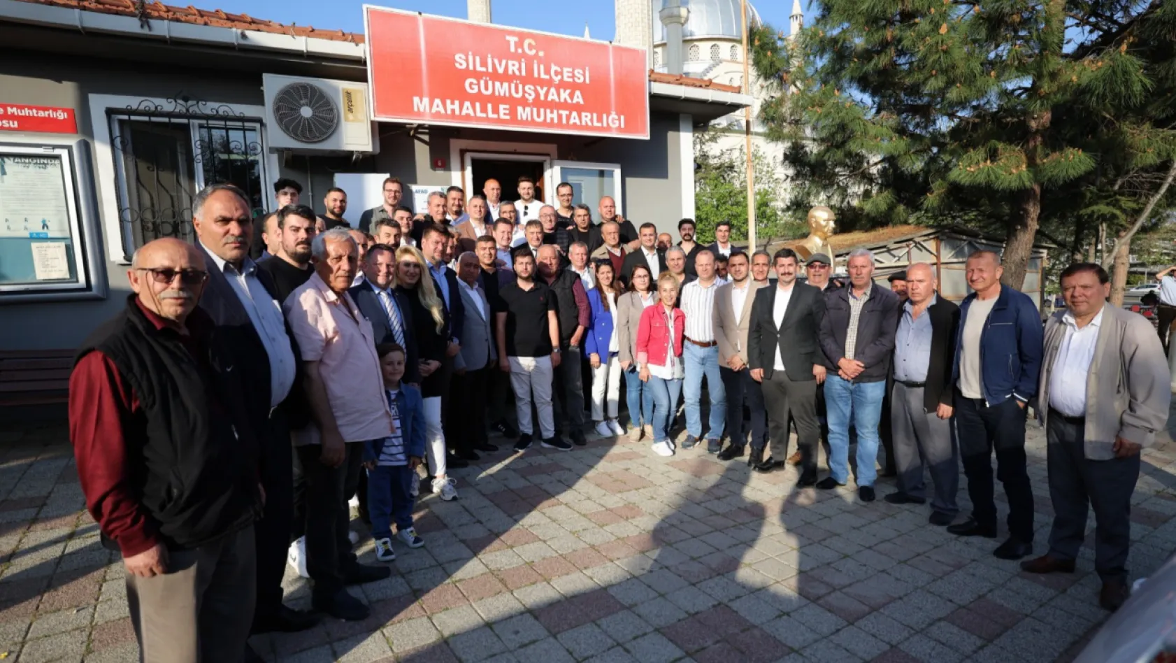 Balcıoğlu, Gümüşyaka Mahallesinde Vatandaşlarla Bayramlaştı