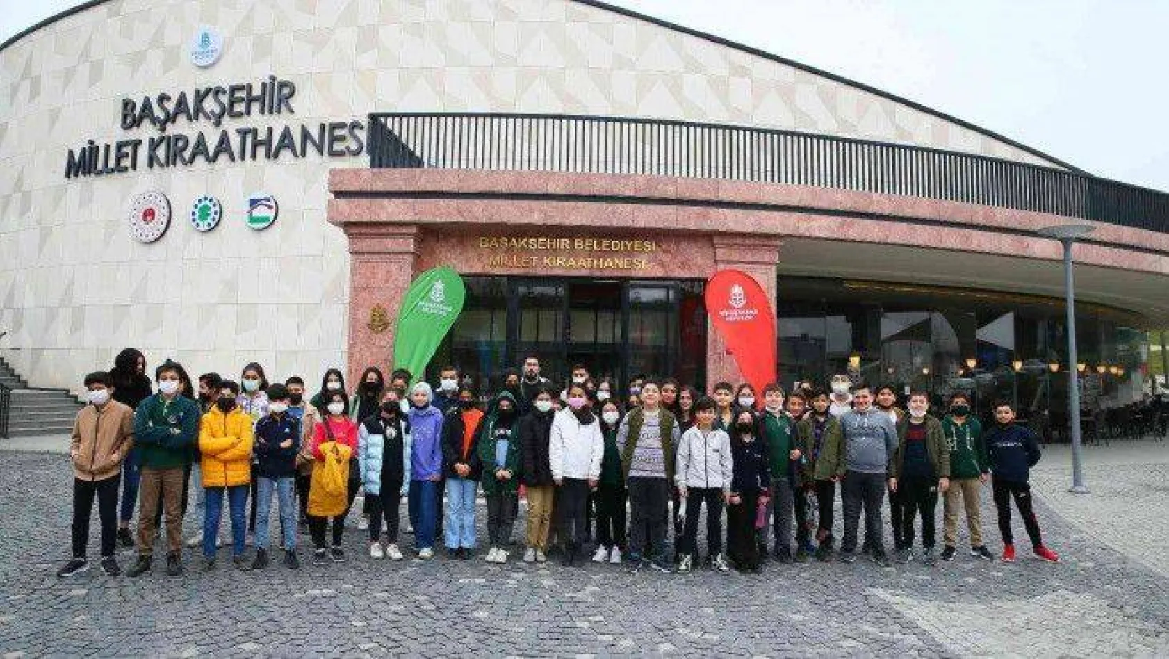 Başakşehirli çocuklar Türkiye'nin en büyük Millet Kıraathanesi'nde