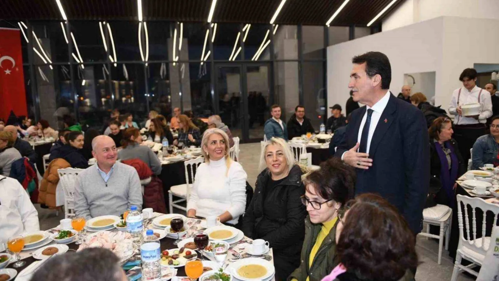Başkan Dündar, BAL-GÖÇ temsilcileriyle iftar yemeğinde buluştu