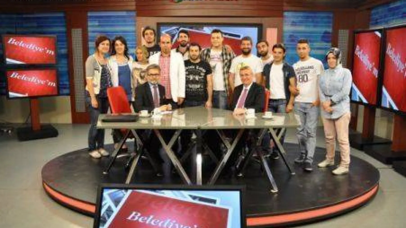Başkan Cem Kara Karadeniz TV'deydi