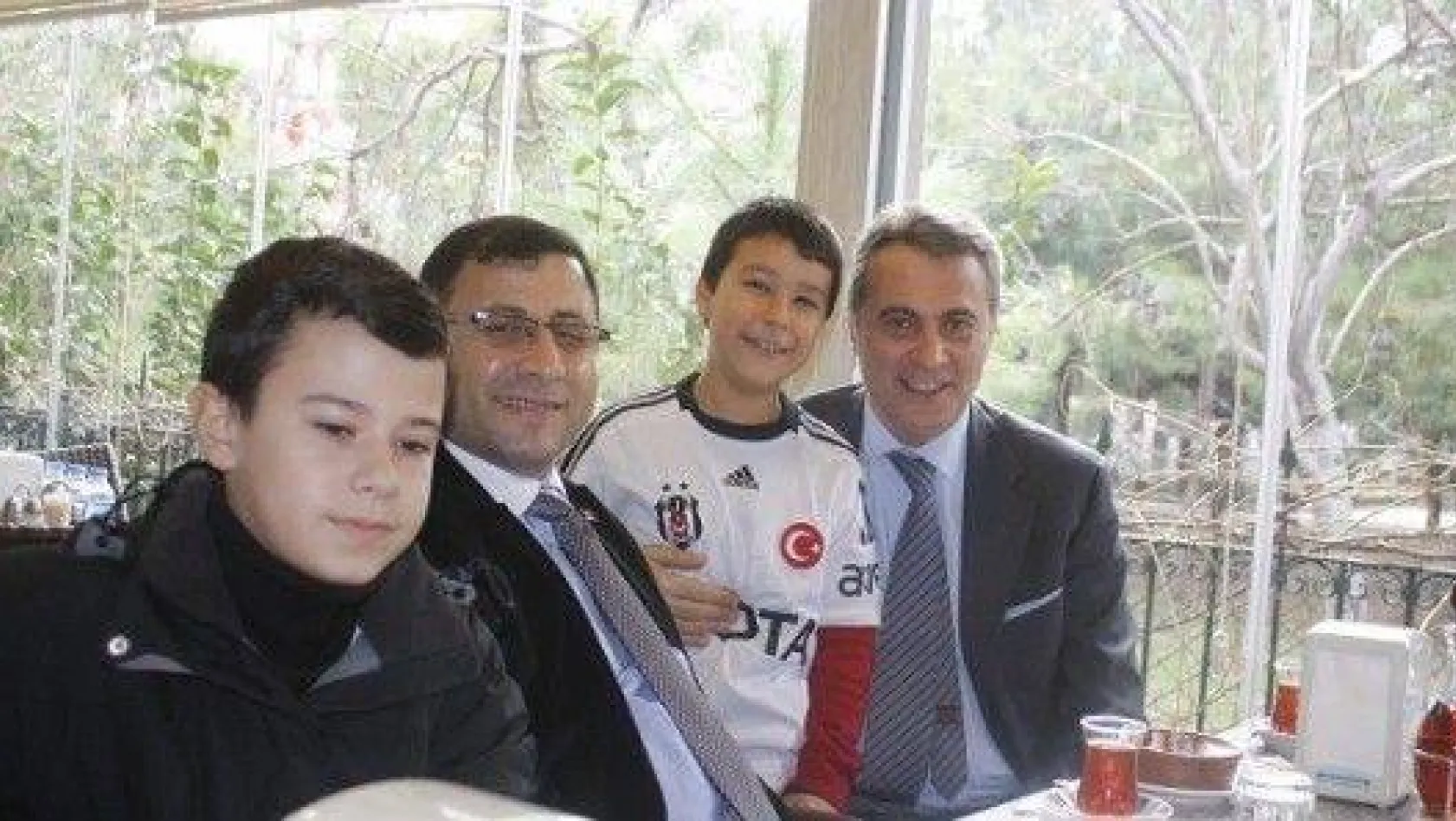 Beşiktaş Klüp Başkanı Silivrideydi