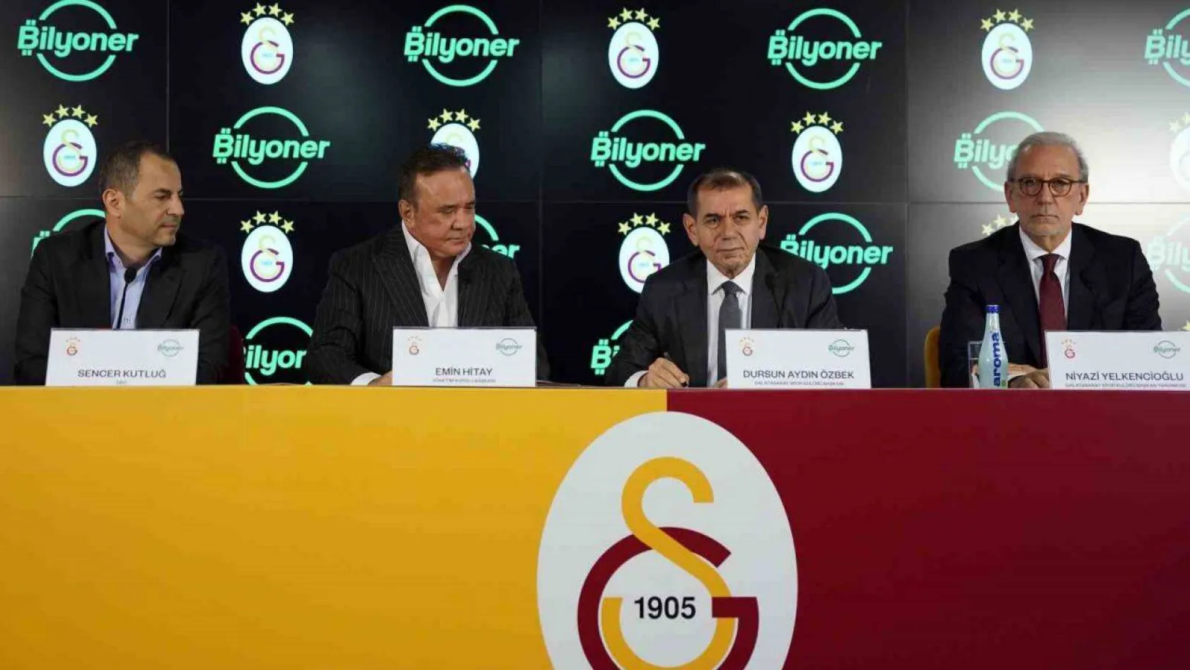 Bilyoner, Galatasaray Futbol A Takımı'nın forma sol kol sponsoru oldu