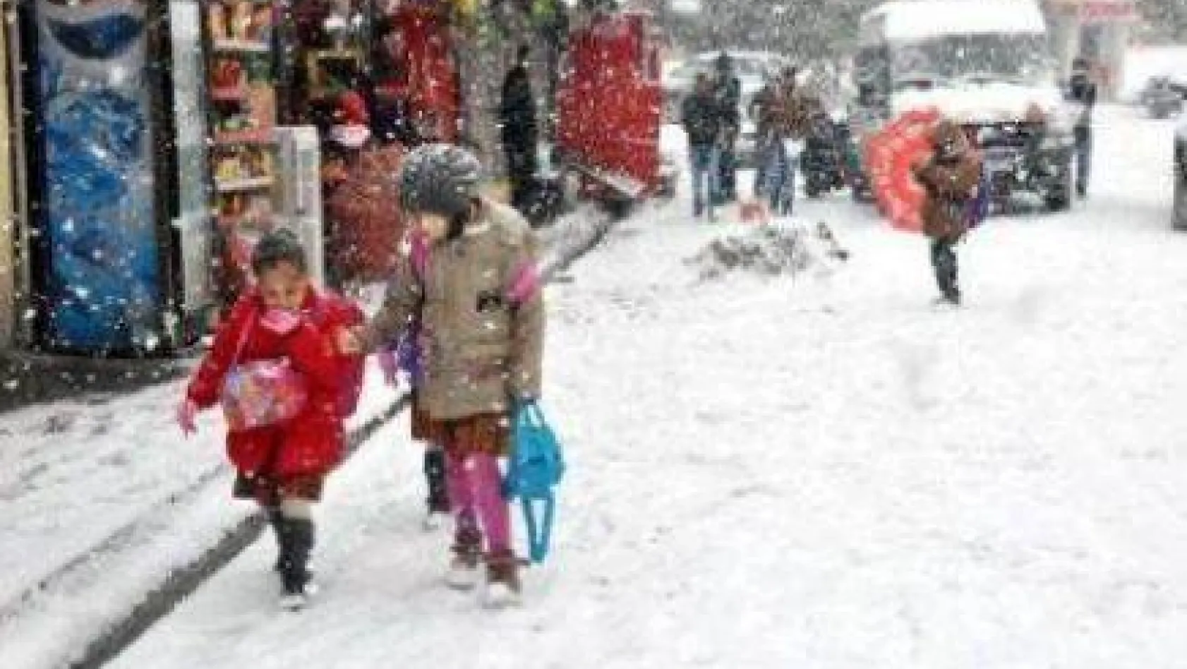 Çerkezköy'de Eğitime Kar Engeli