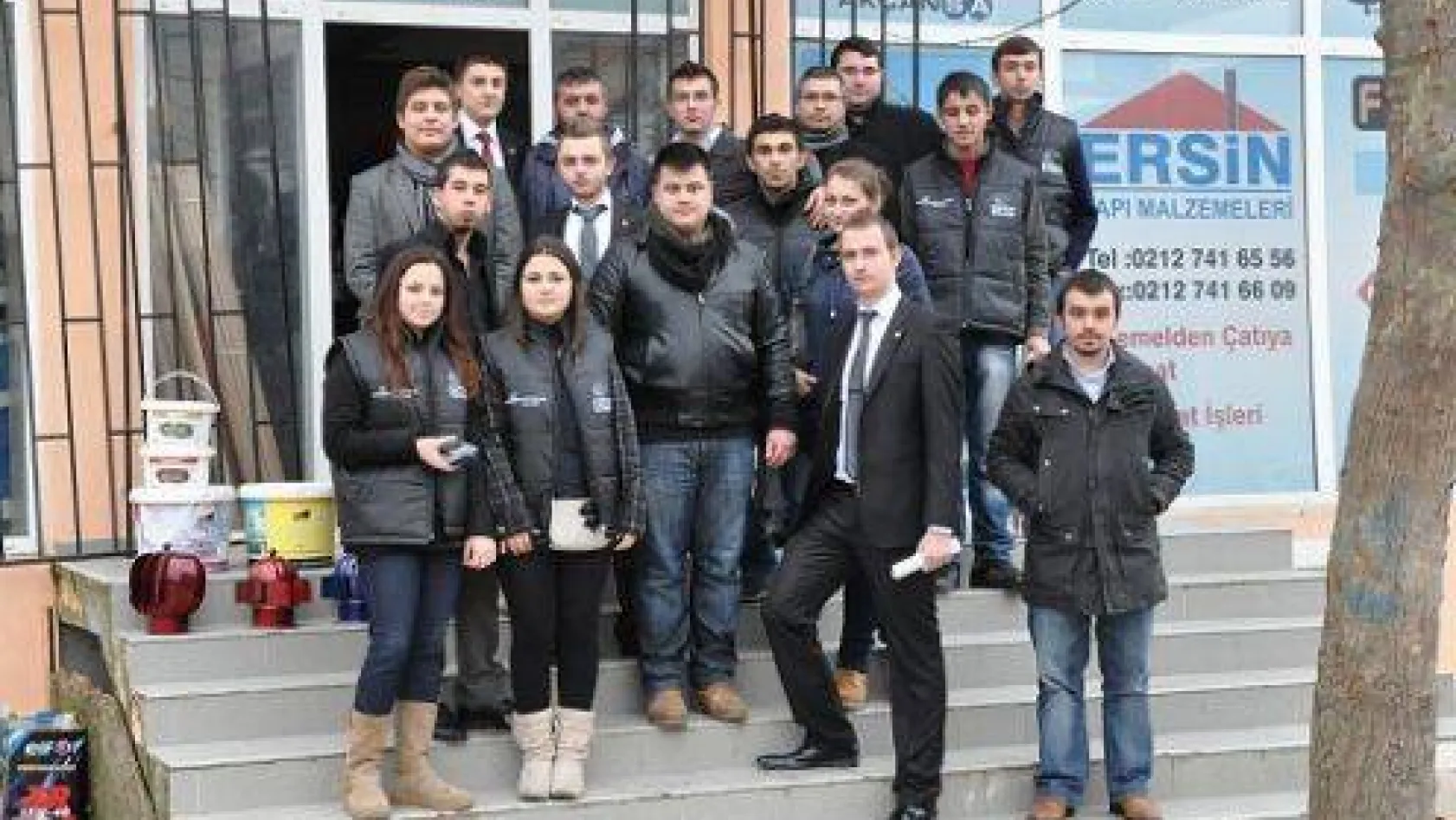 CHP Silivri Gençlik Kolları esnafları ziyaret etti