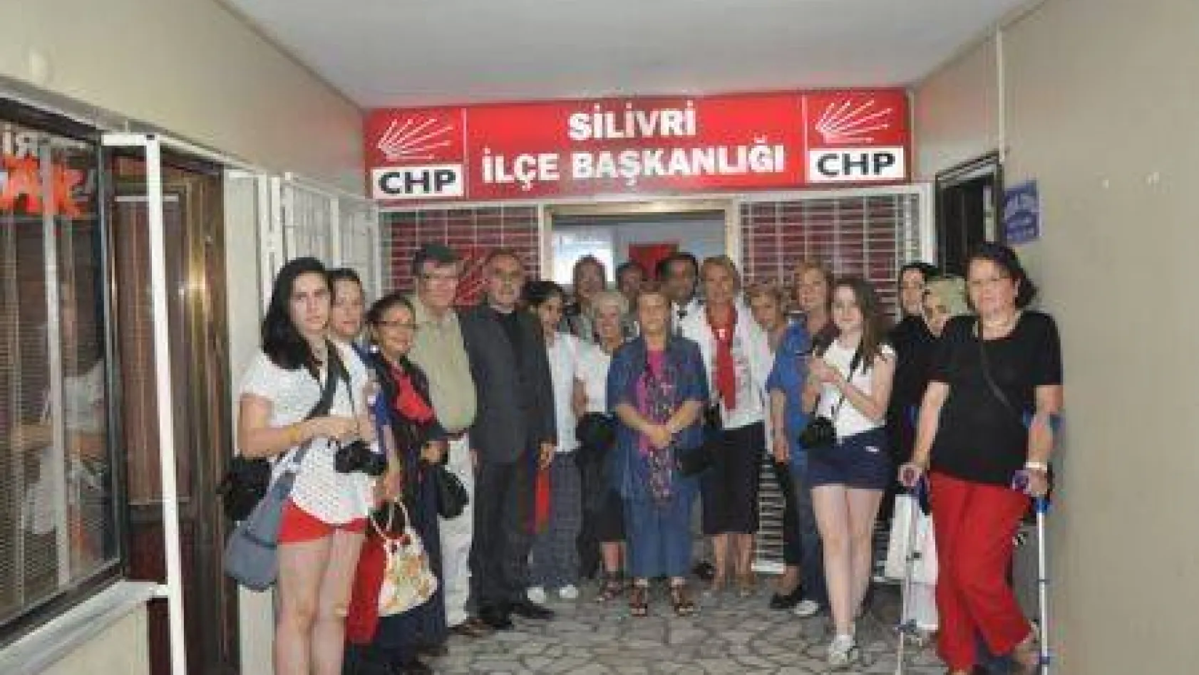 CHP Silivri'ye Nezaket Ziyareti