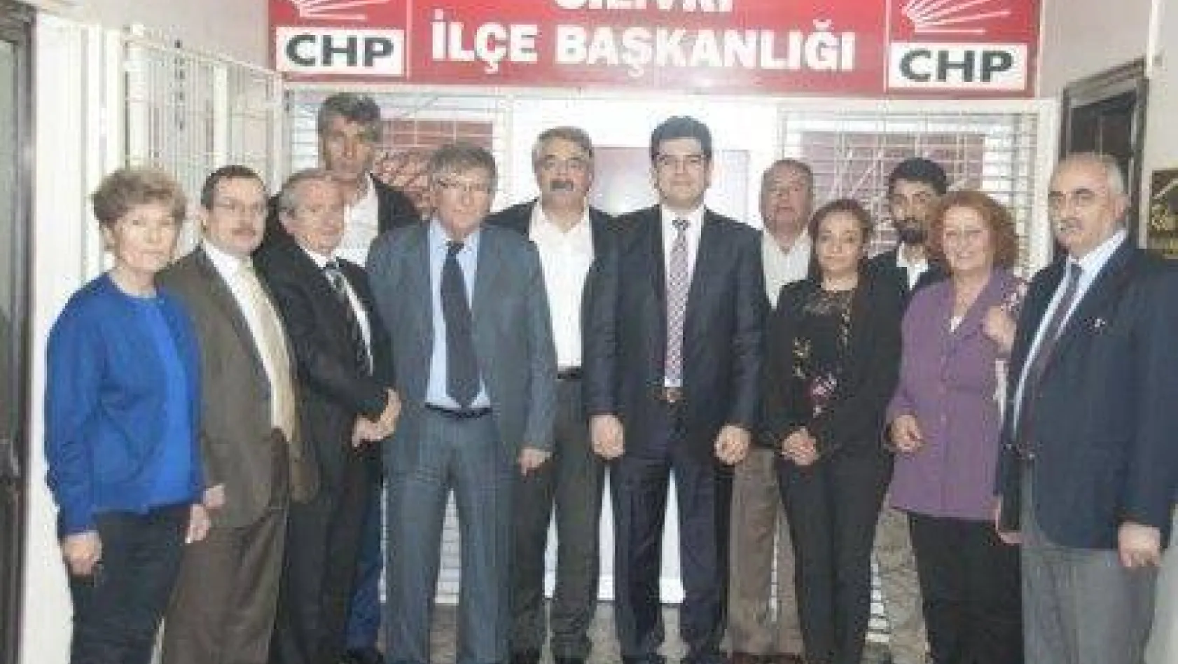 CHP Silivri'ye tebrik ziyaretleri devam ediyor