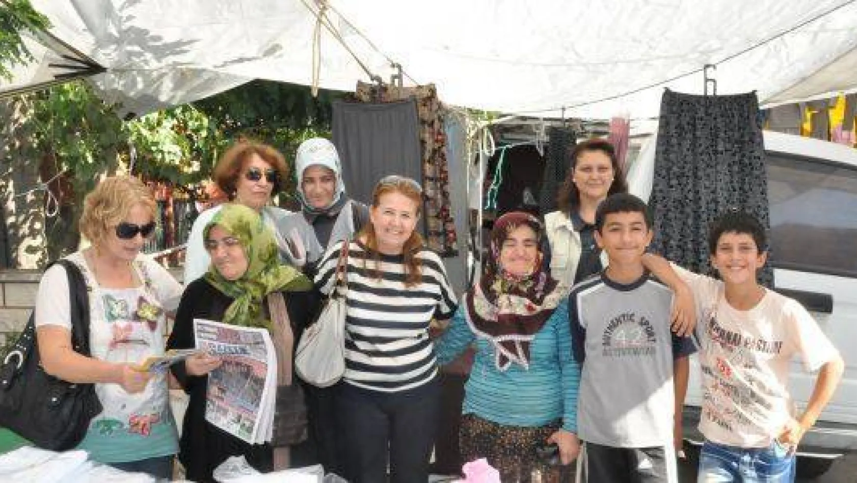 CHP'li Kadınlardan Yeni Mahalleye Çat Kapı