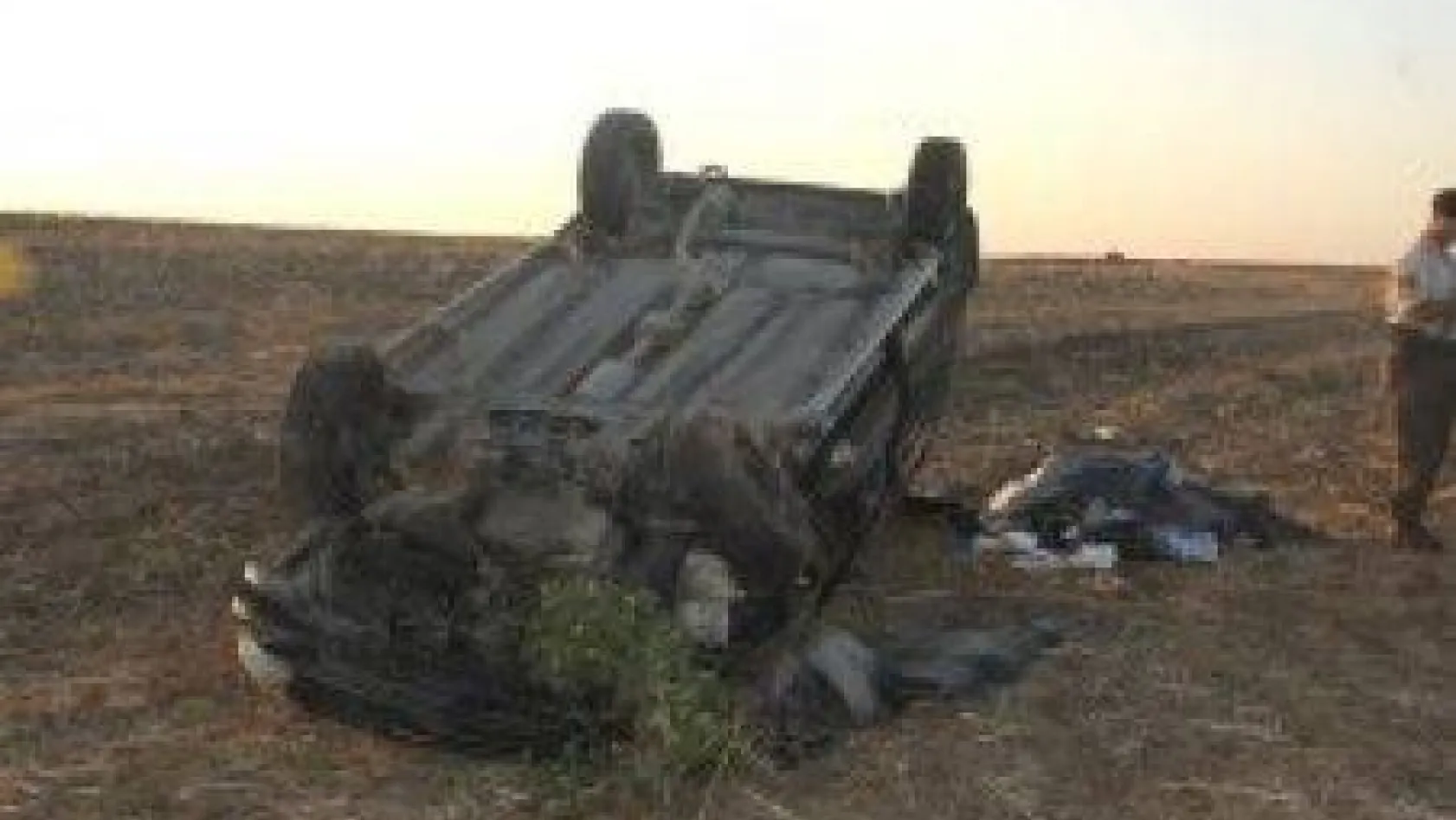 Çorlu'da kaza:1 Ölü,3 yaralı