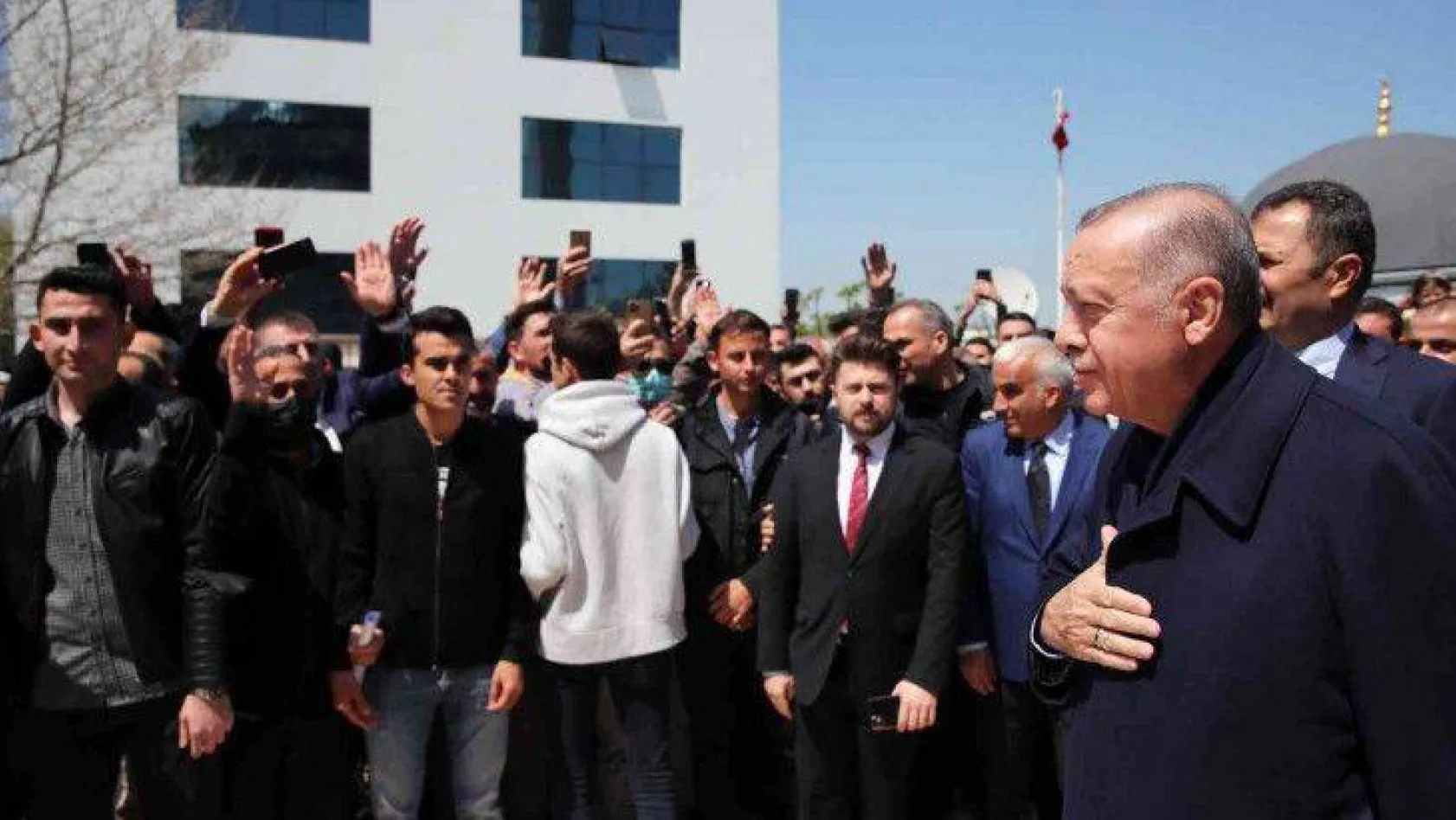 Cumhurbaşkanı Erdoğan Çatalca'da vatandaşlara hitap etti