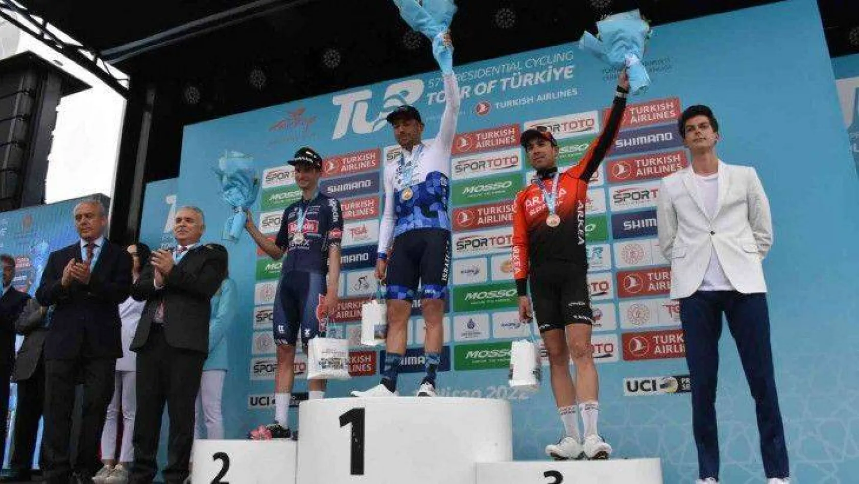 Cumhurbaşkanlığı Bisiklet Turu'nun Gelibolu-Tekirdağ etabını Patrick Bevin kazandı